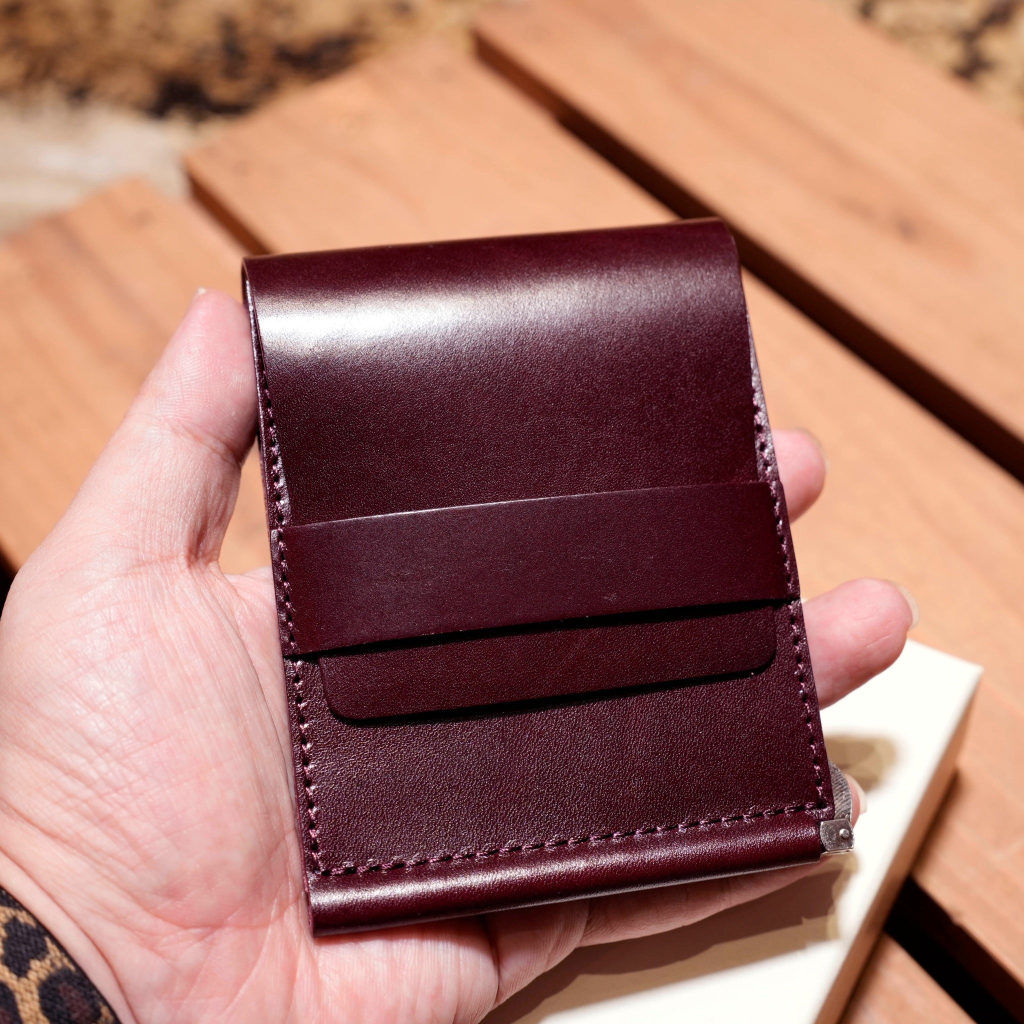 RELAXFIT   №19　[Benjamin] Money Clip New Color:Burgundy【RELAX FIT_リラックスフィット】