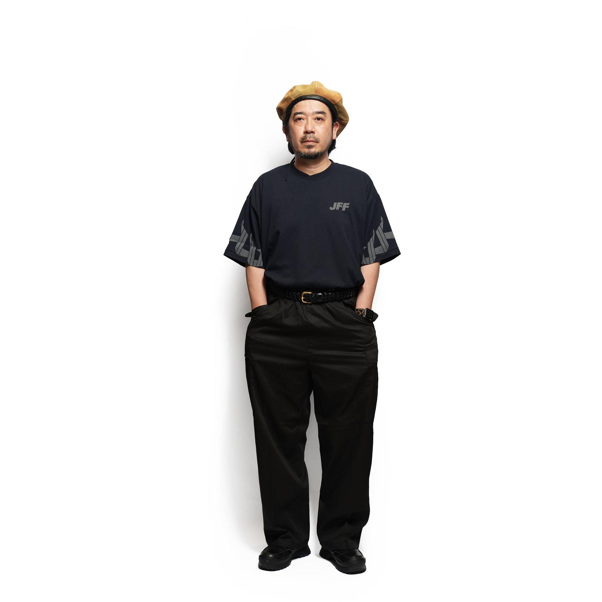 №165 [ ArmyNavy easyslacks🇺🇲 ] – Black  | RELAX FIT