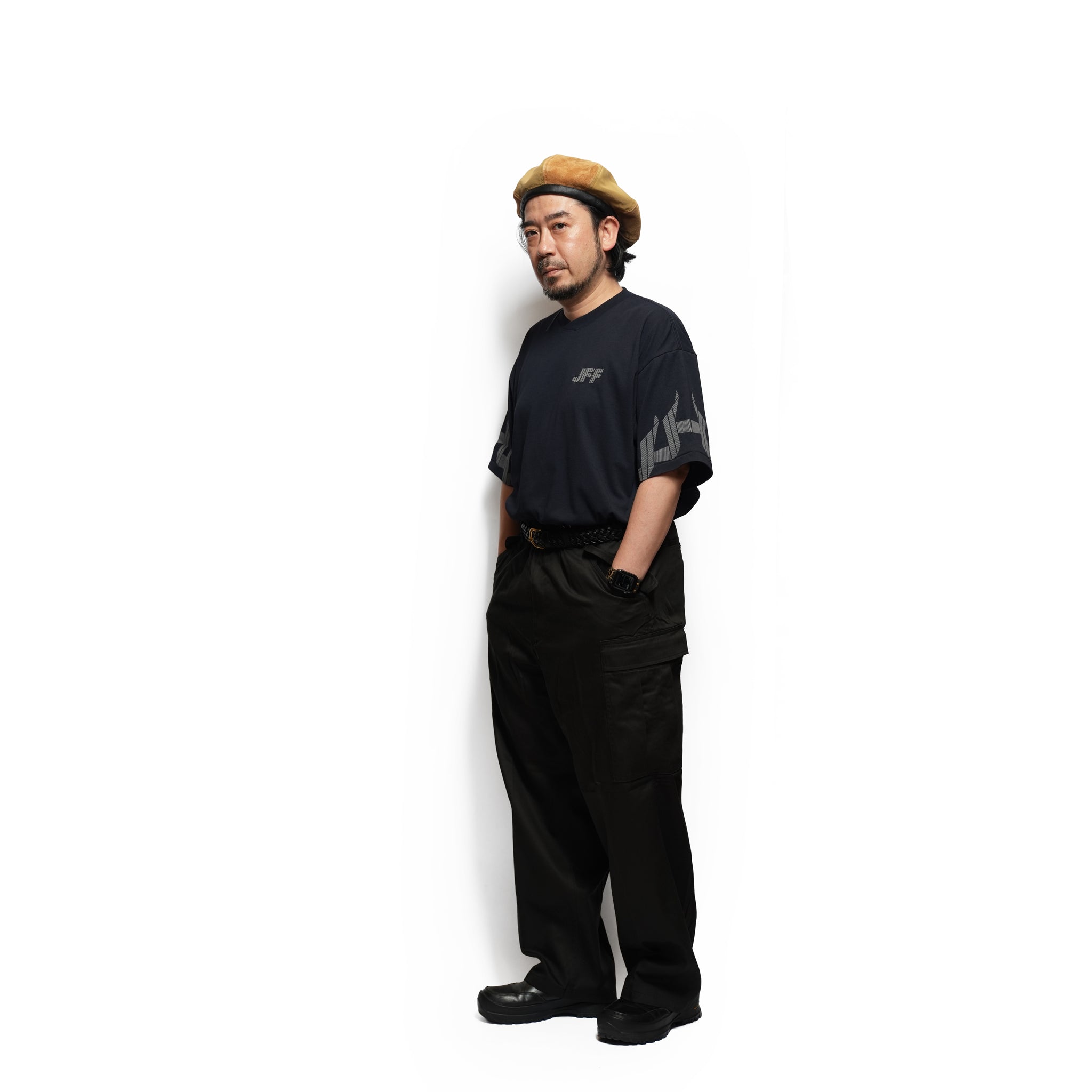 №165 [ ArmyNavy easyslacks🇺🇲 ] – Black  | RELAX FIT