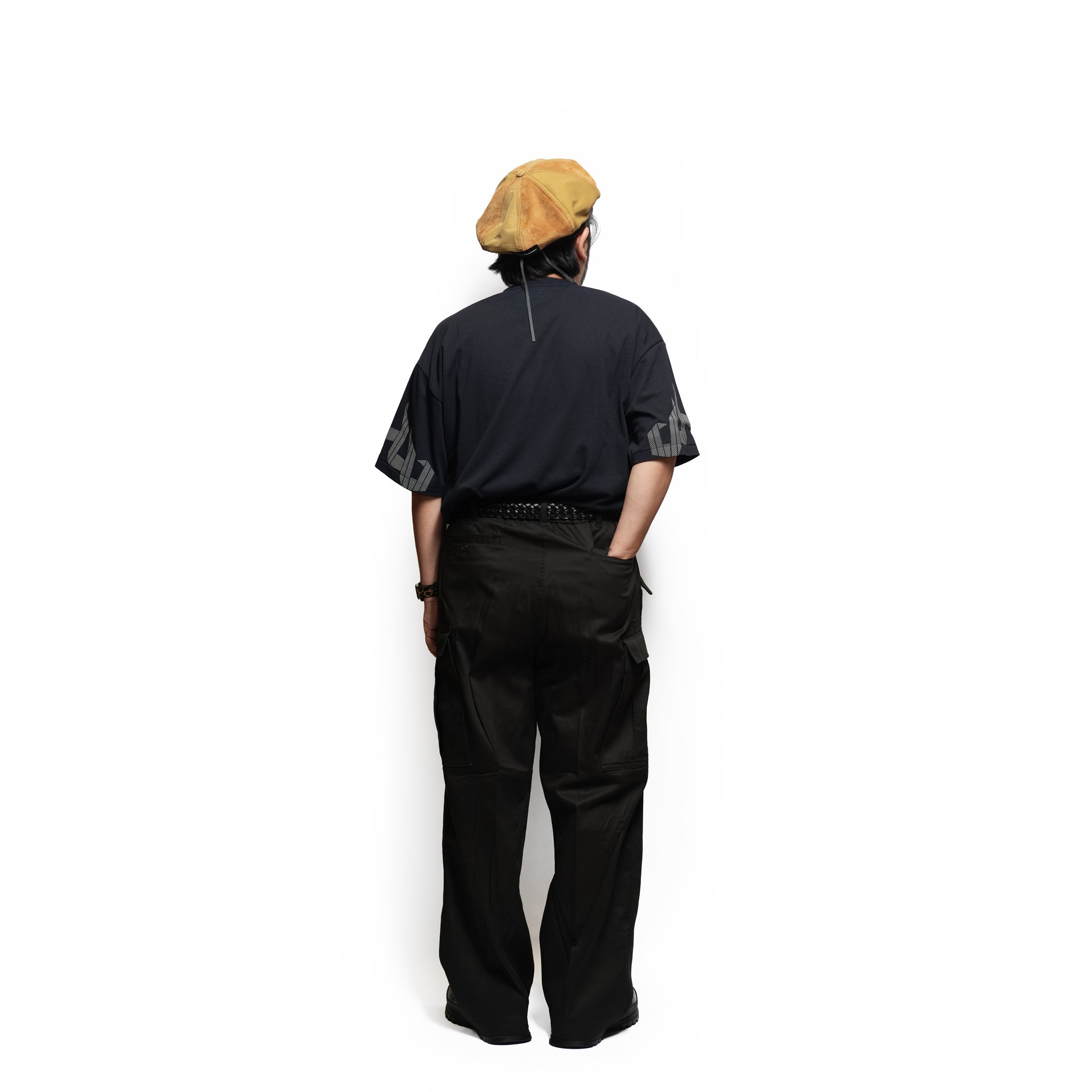 №165 [ ArmyNavy easyslacks🇺🇲 ] – Black  | RELAX FIT