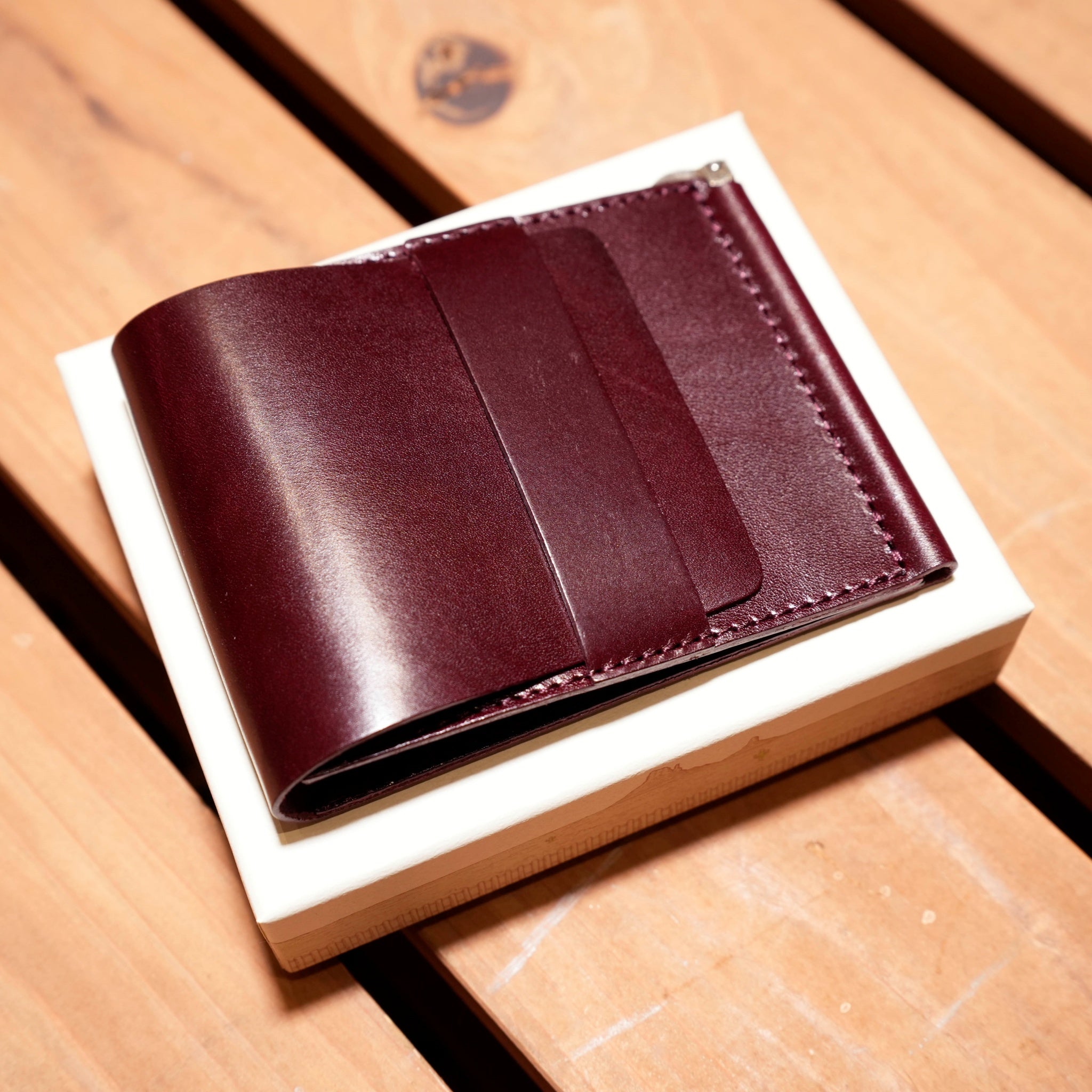 RELAXFIT   №19　[Benjamin] Money Clip New Color:Burgundy【RELAX FIT_リラックスフィット】