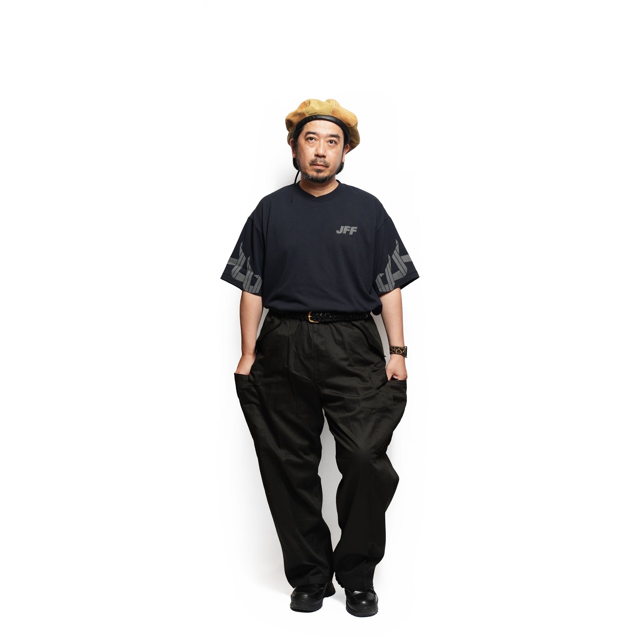 №165 [ ArmyNavy easyslacks🇺🇲 ] – Black  | RELAX FIT