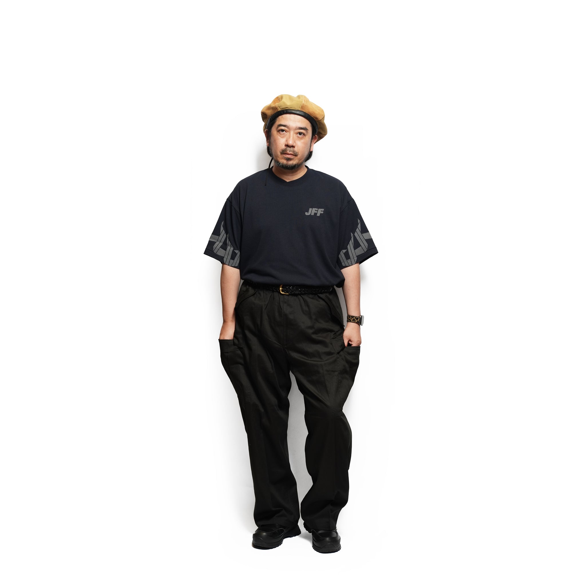 №165 [ ArmyNavy easyslacks🇺🇲 ] – Black  | RELAX FIT