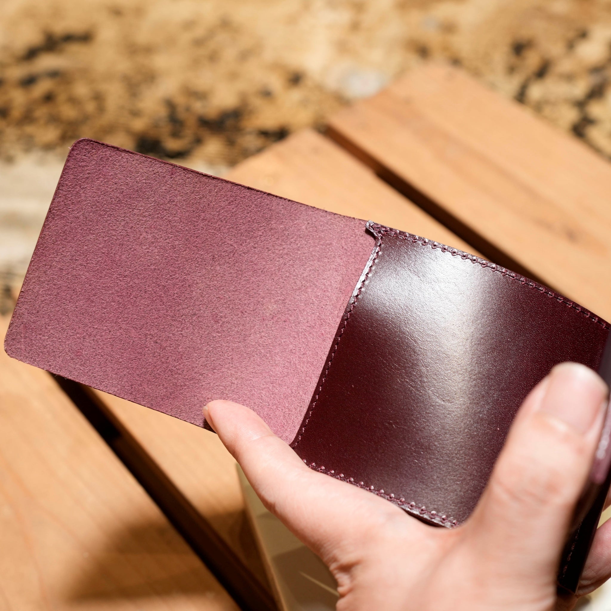 RELAXFIT   №19　[Benjamin] Money Clip New Color:Burgundy【RELAX FIT_リラックスフィット】