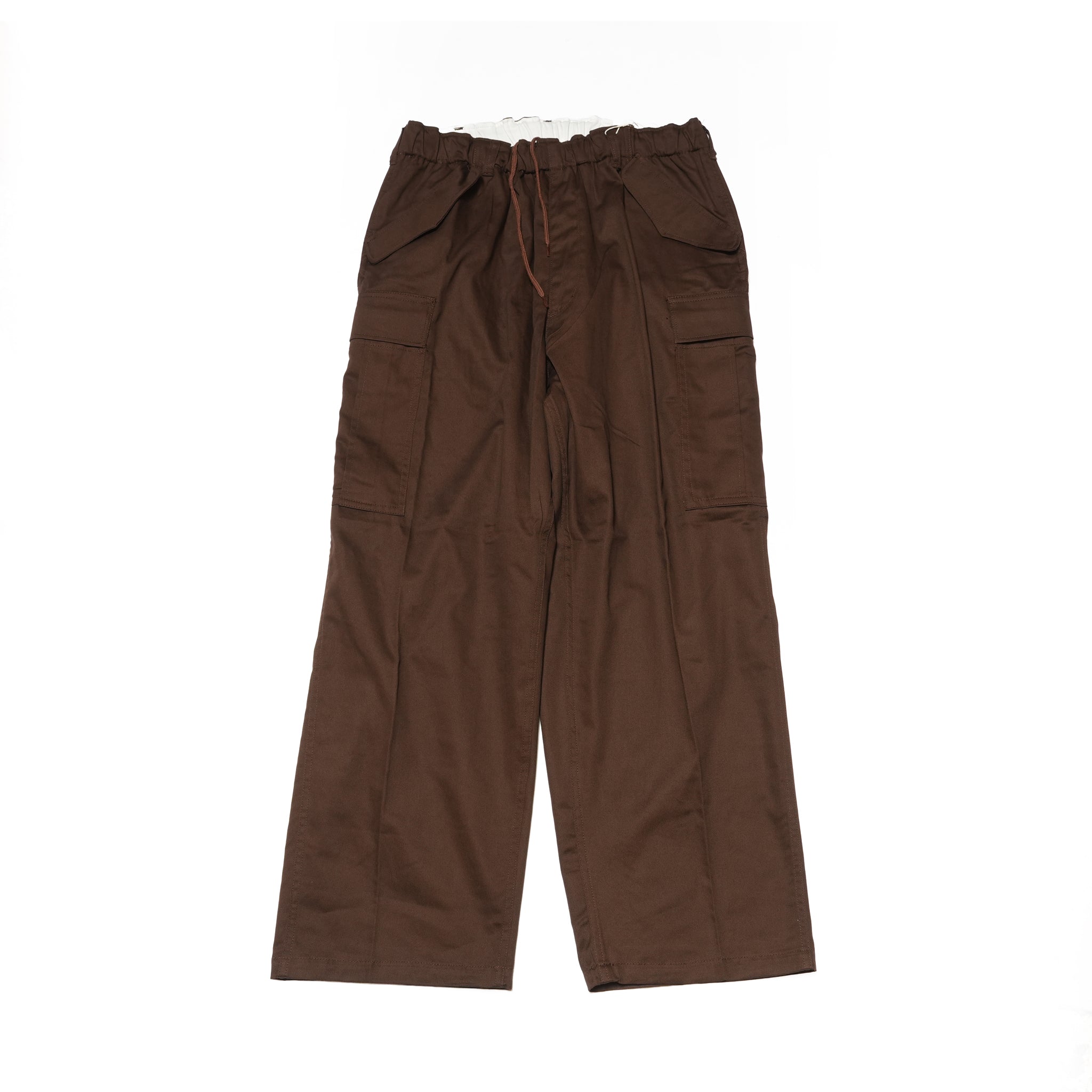 №165 [ ArmyNavy easyslacks🇺🇲 ] – Brown  | RELAX FIT