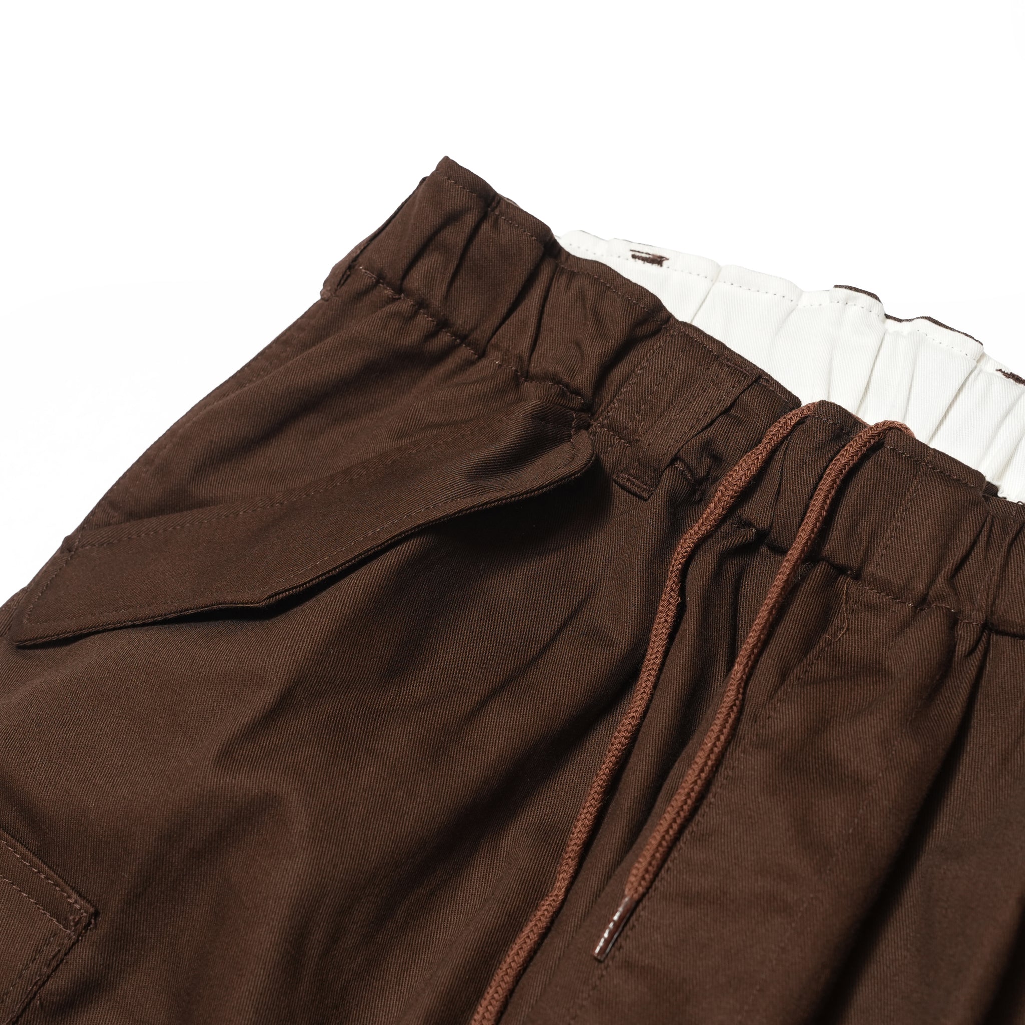 №165 [ ArmyNavy easyslacks🇺🇲 ] – Brown  | RELAX FIT