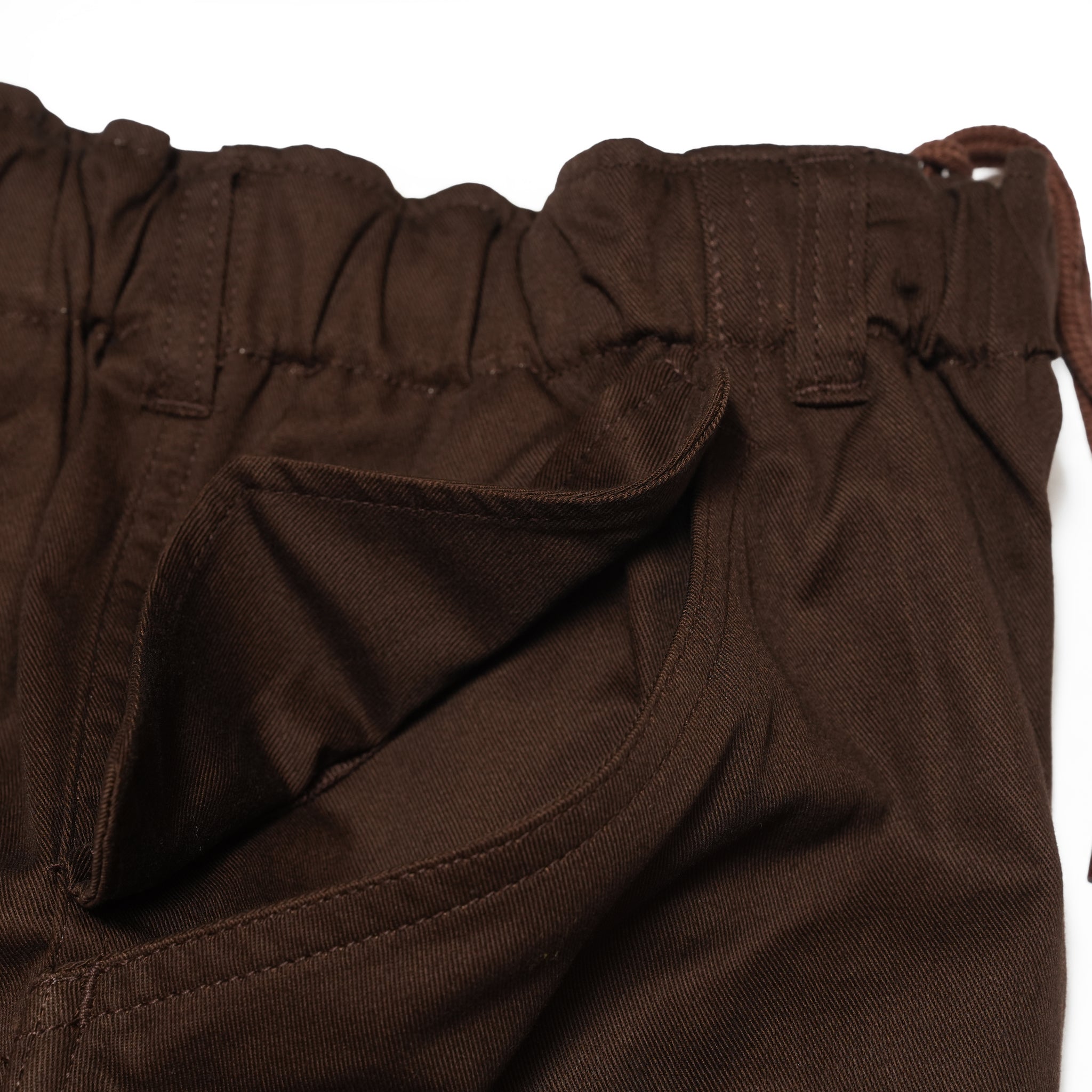 №165 [ ArmyNavy easyslacks🇺🇲 ] – Brown  | RELAX FIT