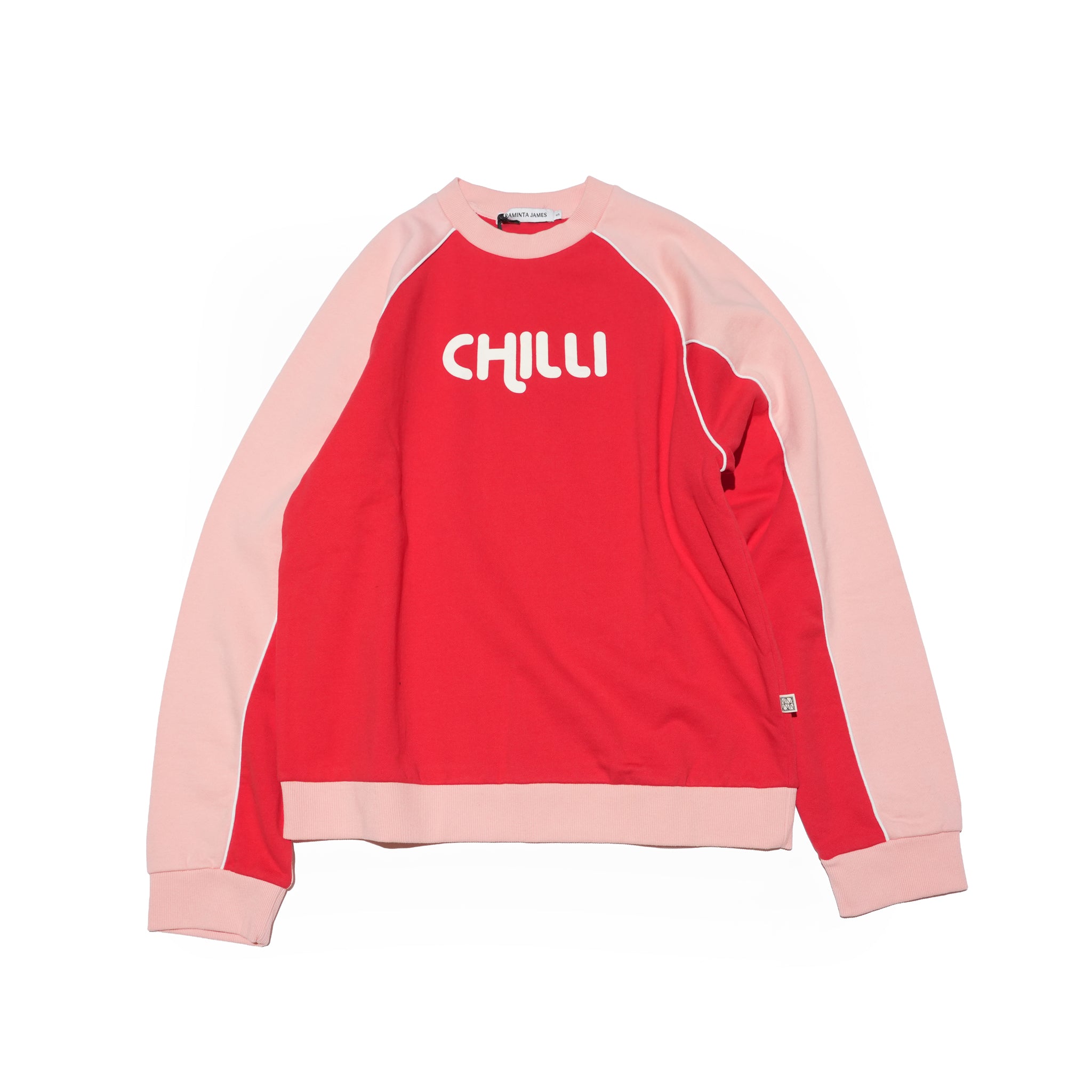 CHILLI SWEATSHIRT – Poppy Red | ARAMINTA JAMES
