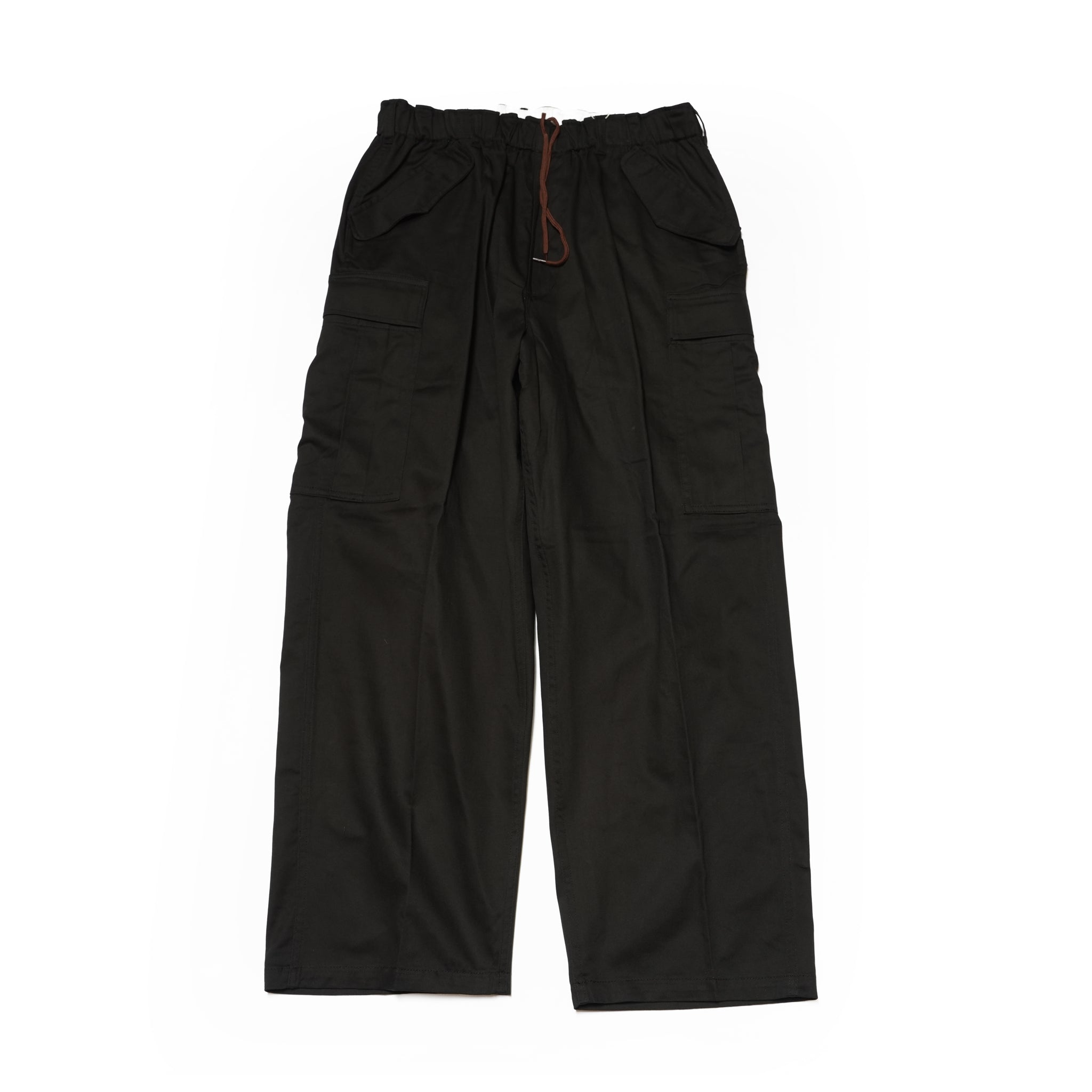 №165 [ ArmyNavy easyslacks🇺🇲 ] – Black  | RELAX FIT