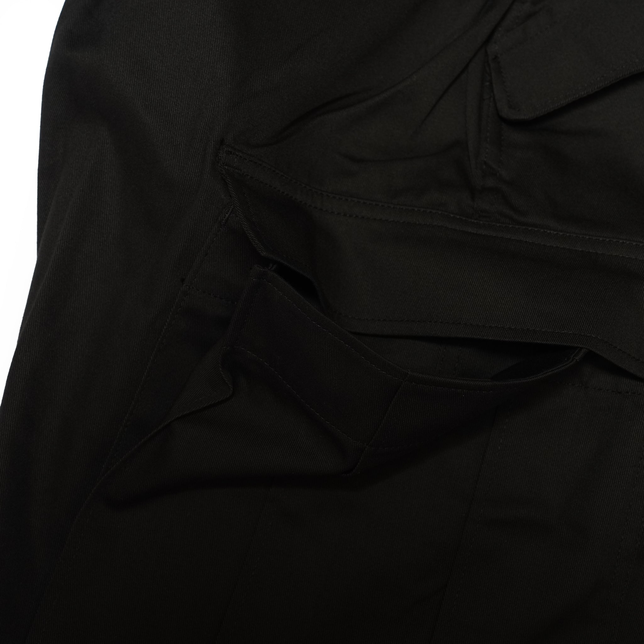 №165 [ ArmyNavy easyslacks🇺🇲 ] – Black  | RELAX FIT