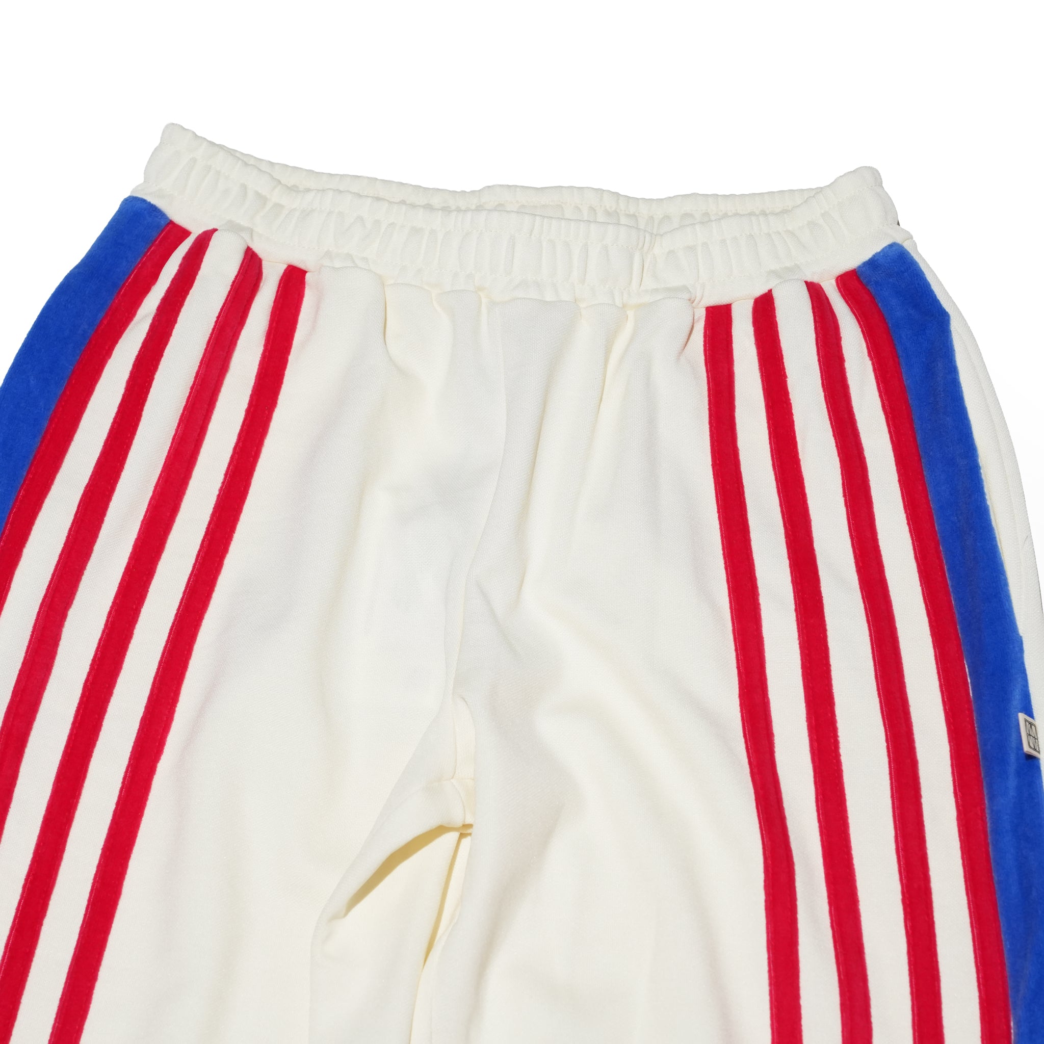 STRIPE SPORTS SHEEN PANT – Snow | ARAMINTA JAMES