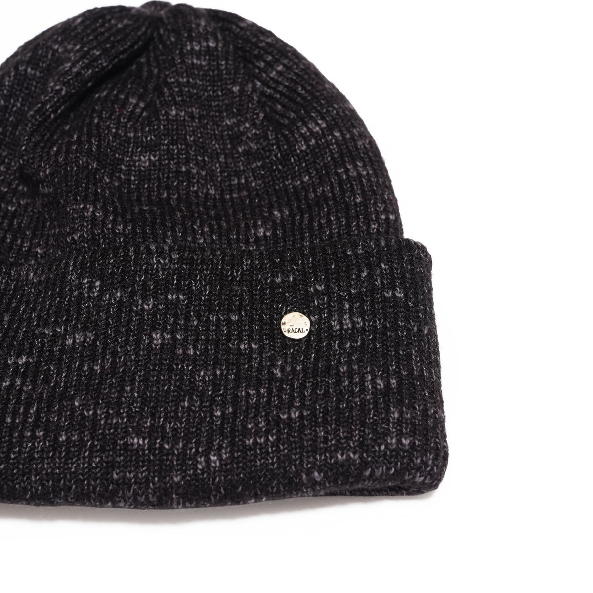 Mix Knit Cap – Black | RACAL【ネコポス選択可能】