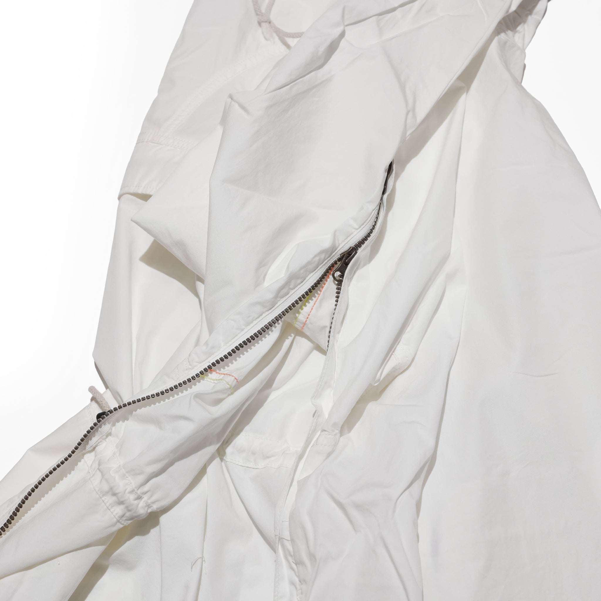 Richie_anorak hoodie – White Poplin | IMPRESTORE