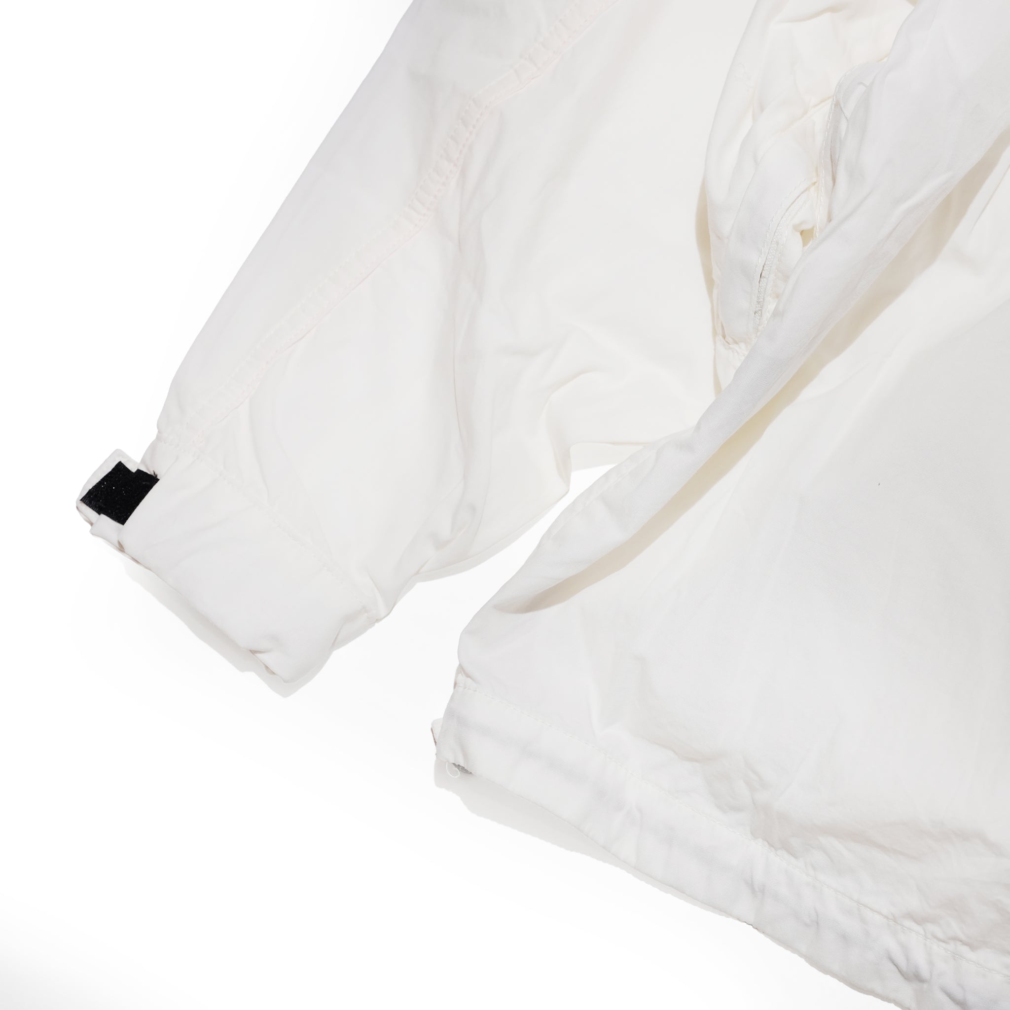 Richie_anorak hoodie – White Poplin | IMPRESTORE