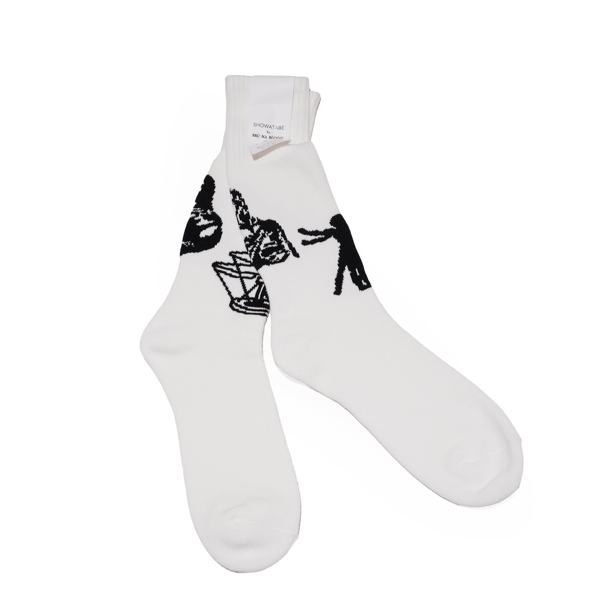 Pile Socks | Leonardo SHOWATABÉ by BRÚ NA BÓINNE【ネコポス選択可能】