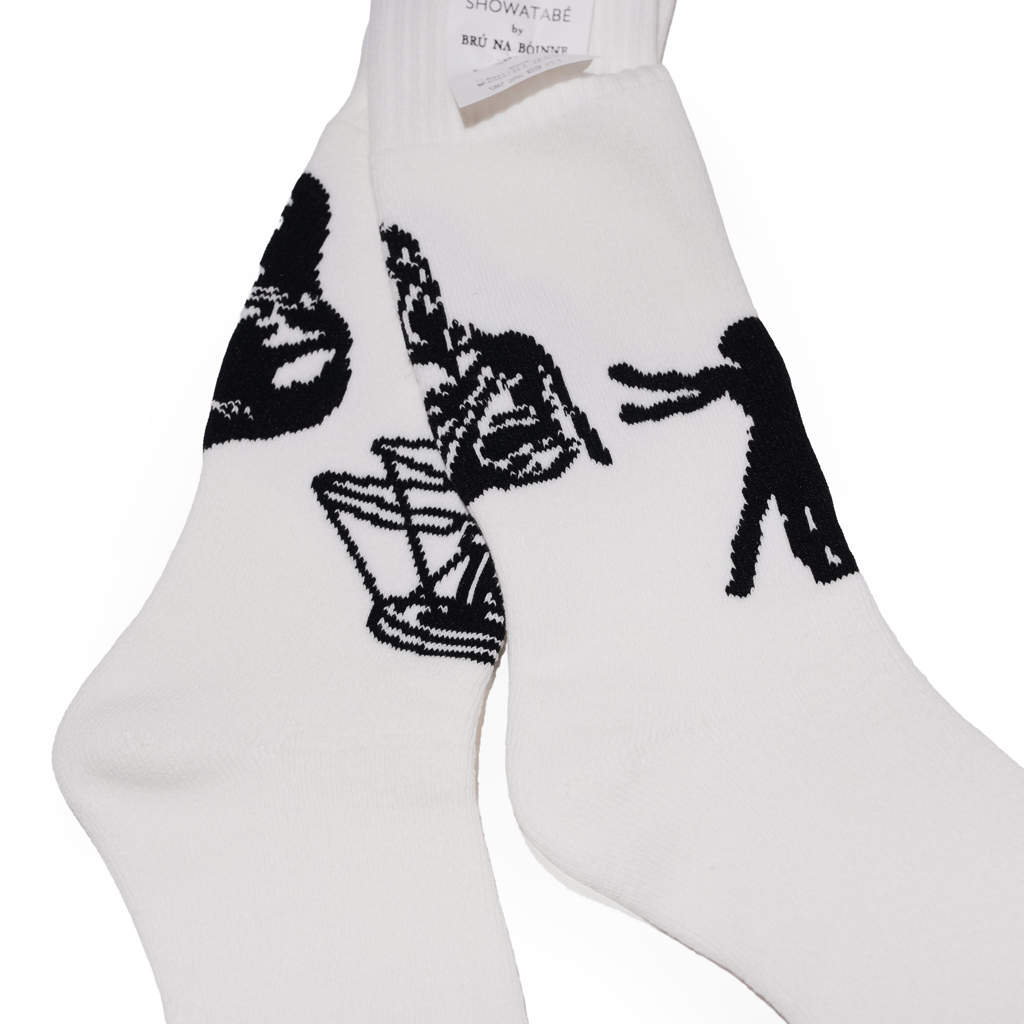 Pile Socks | Leonardo SHOWATABÉ by BRÚ NA BÓINNE【ネコポス選択可能】
