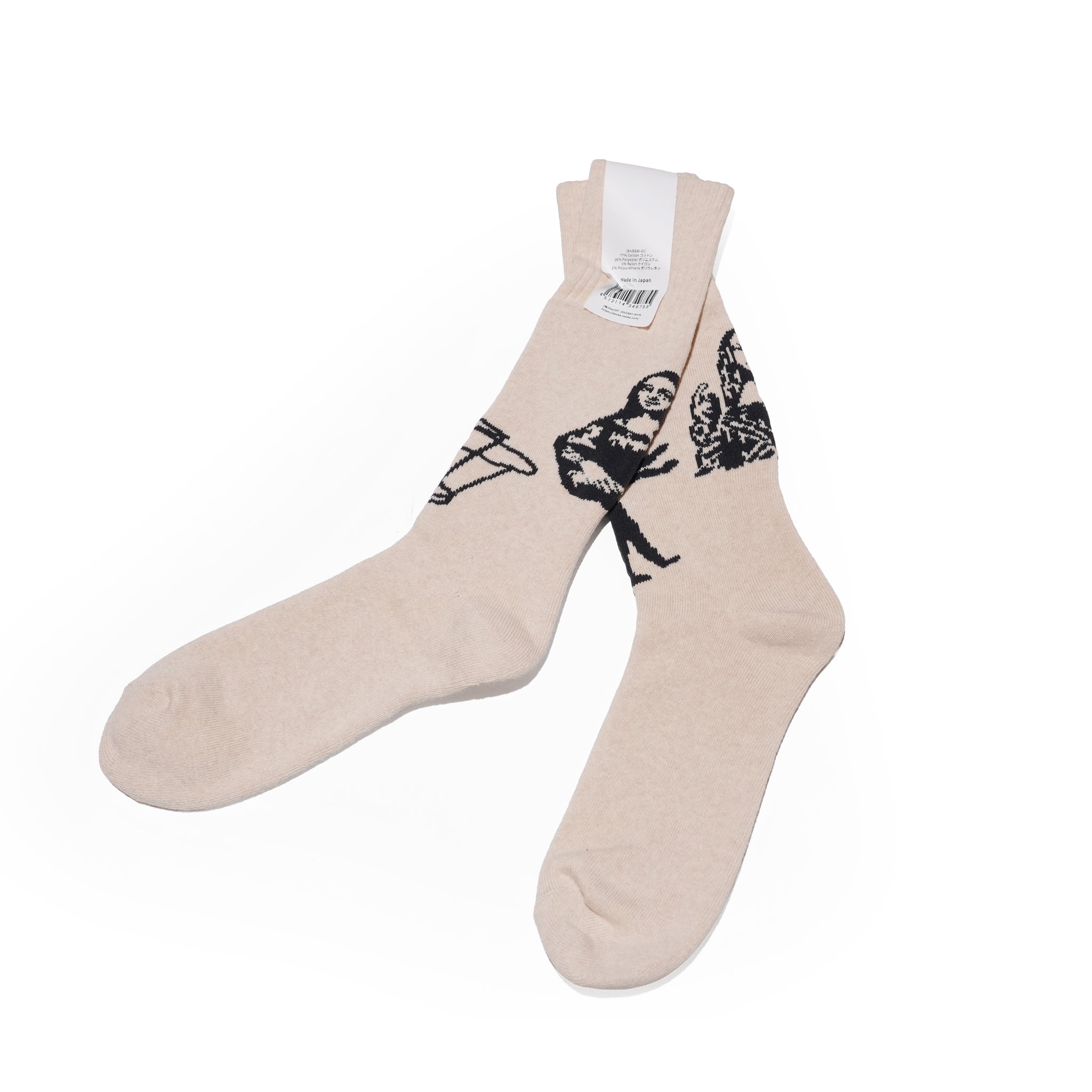 Pile Socks | Leonardo SHOWATABÉ by BRÚ NA BÓINNE【ネコポス選択可能】