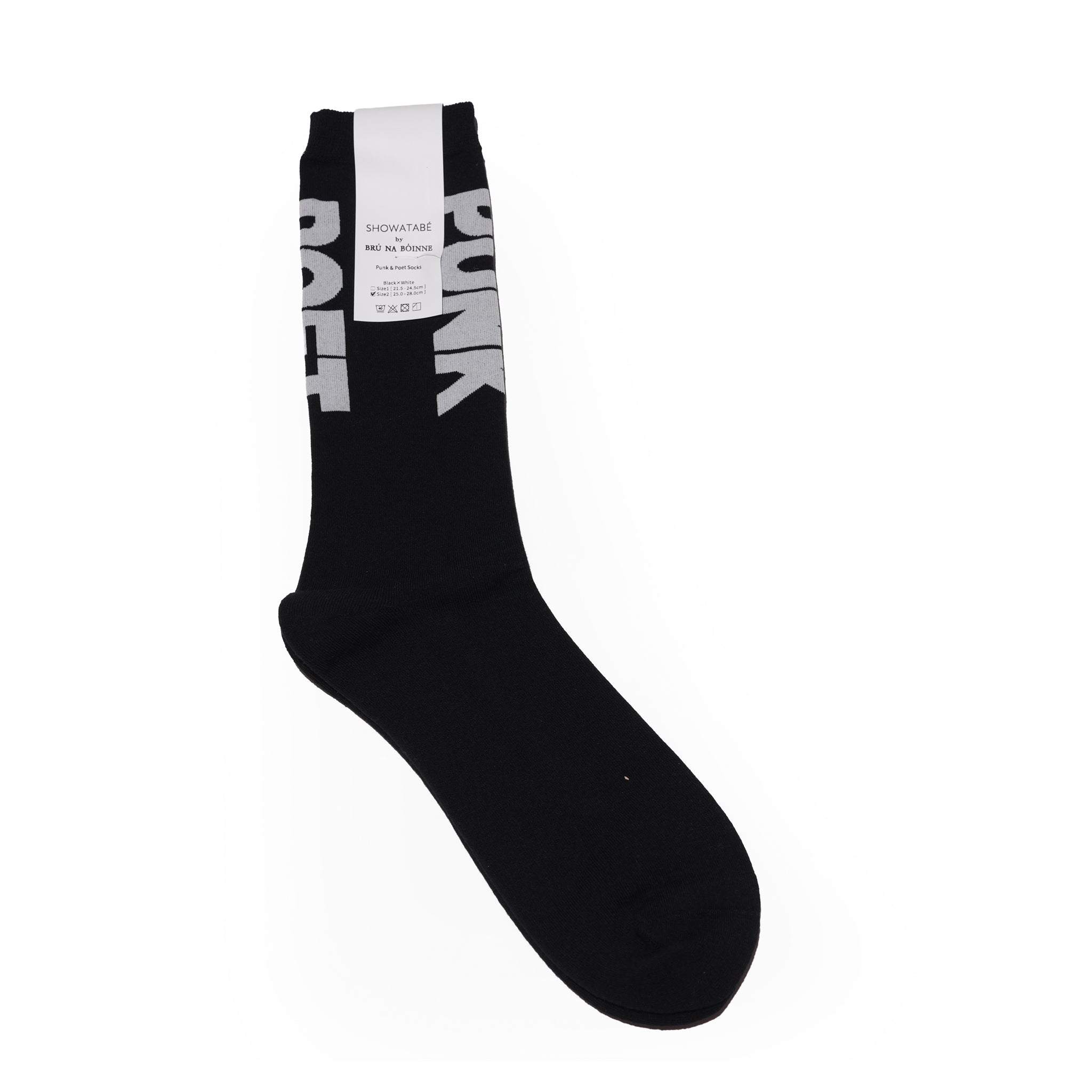 Punk & Poet Socks SHOWATABÉ by BRÚ NA BÓINNE【ネコポス選択可能】
