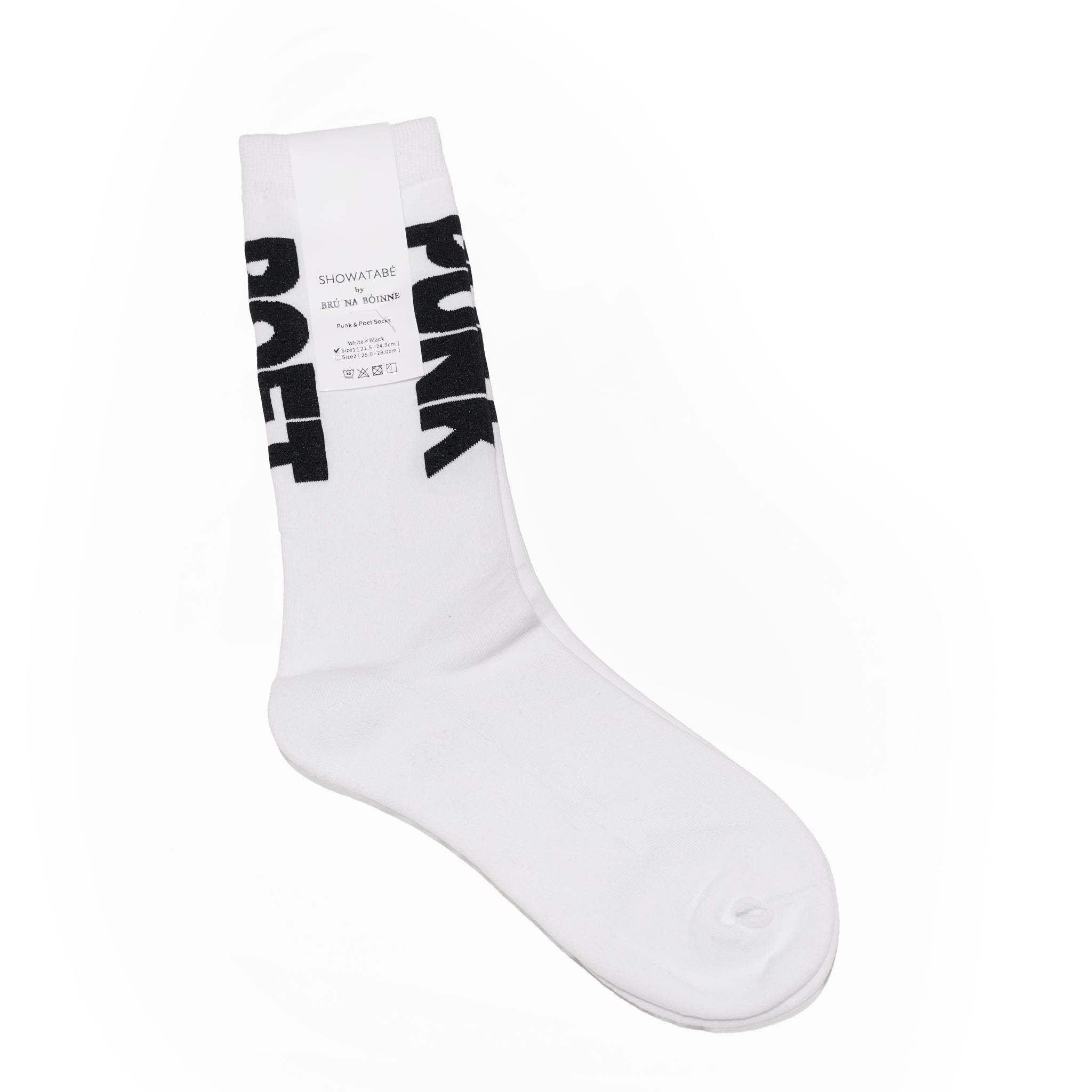 Punk & Poet Socks SHOWATABÉ by BRÚ NA BÓINNE【ネコポス選択可能】