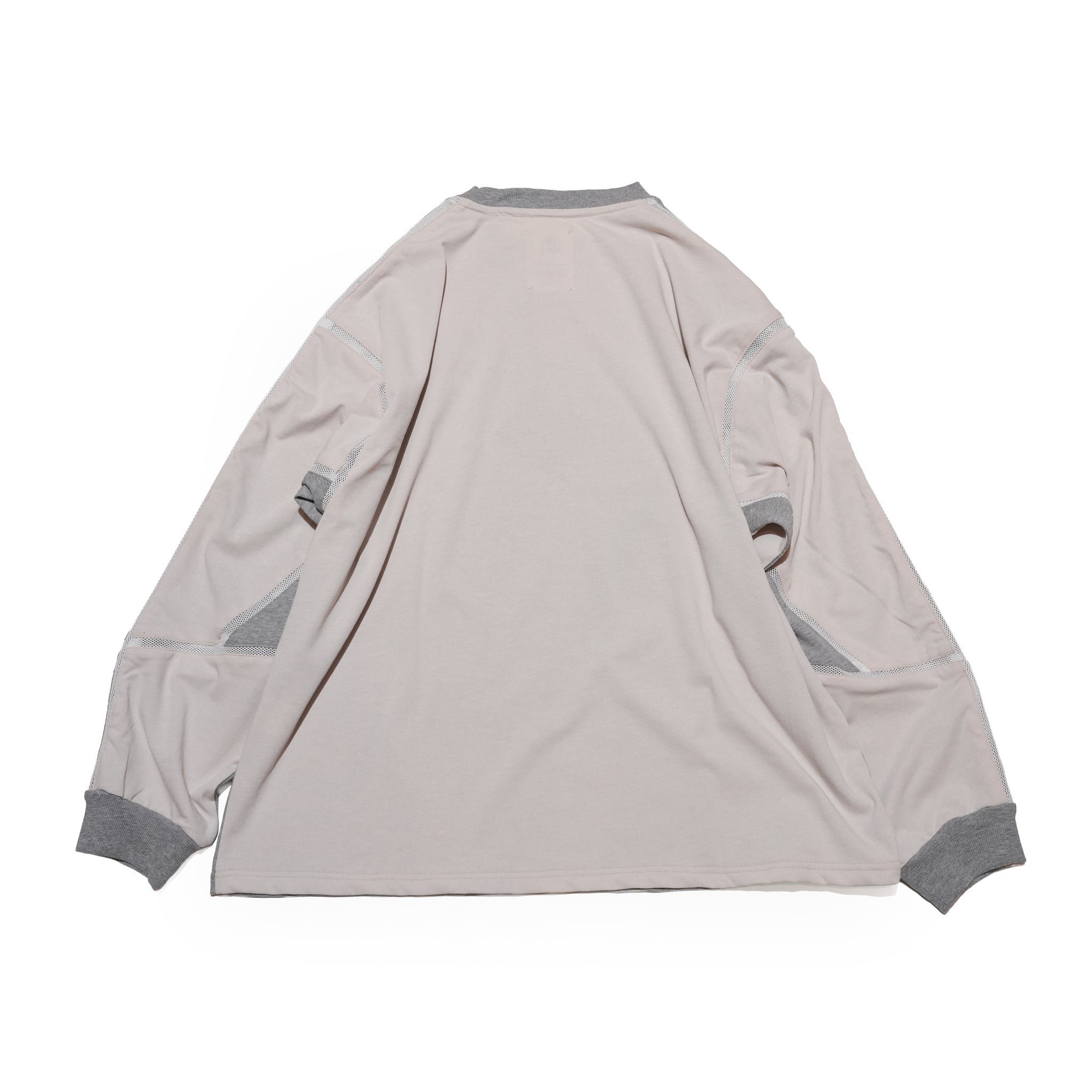 COMPLEXITY BORDER L/S TEE– Grey | STOF