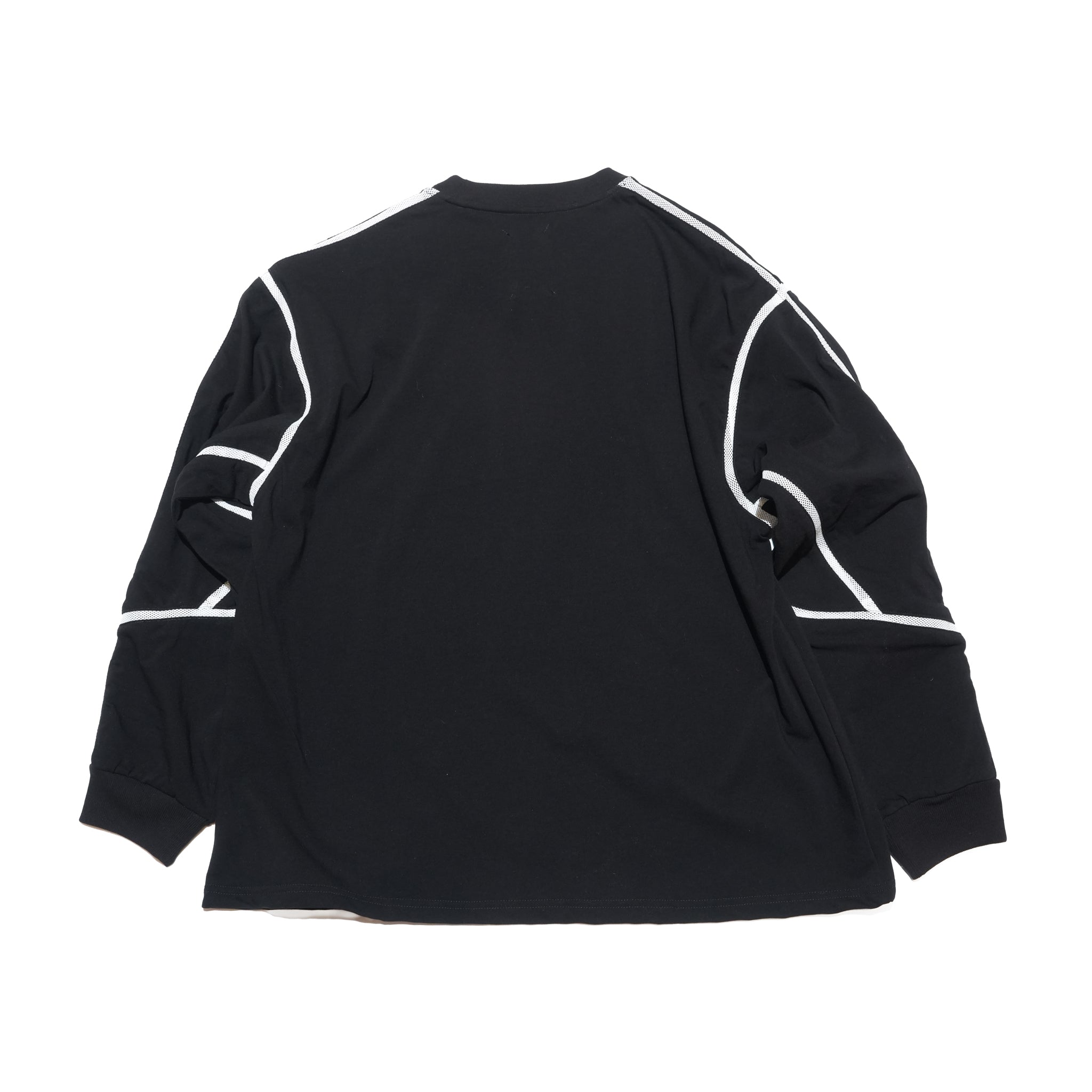 COMPLEXITY BORDER L/S TEE– Black | STOF