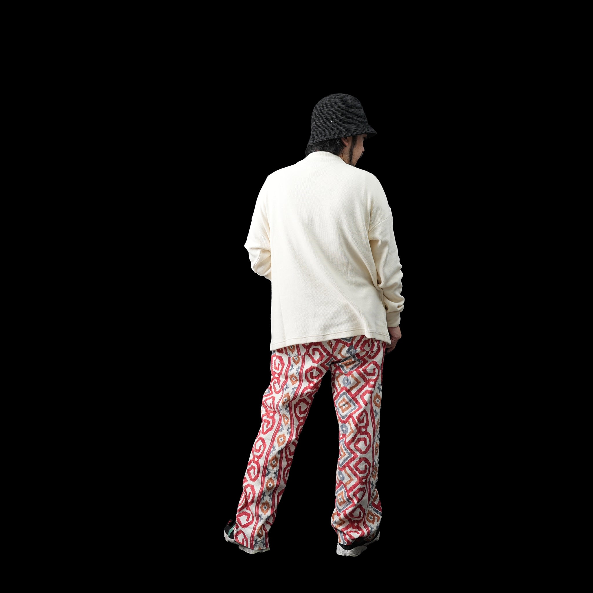 dead2 | Deadstock fabric setup Pants – Red Size:L | NASNGWAM