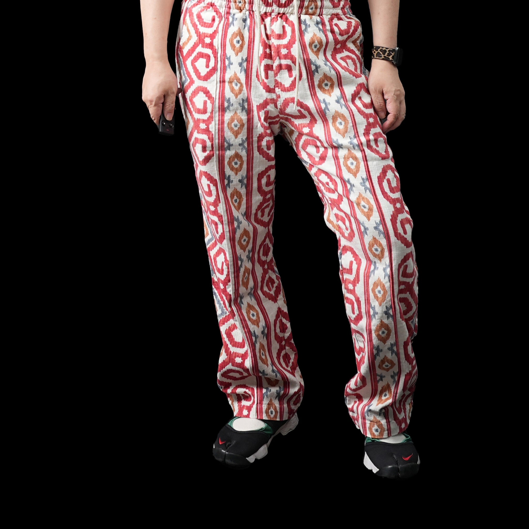 dead2 | Deadstock fabric setup Pants – Red Size:L | NASNGWAM