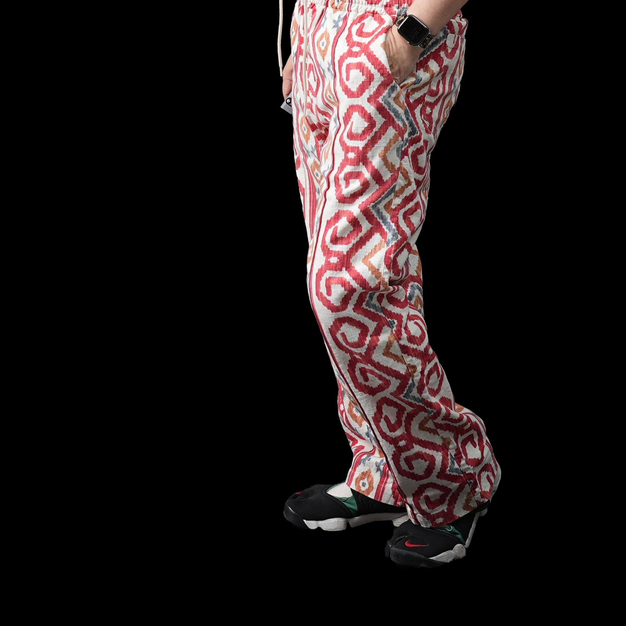dead2 | Deadstock fabric setup Pants – Red Size:L | NASNGWAM