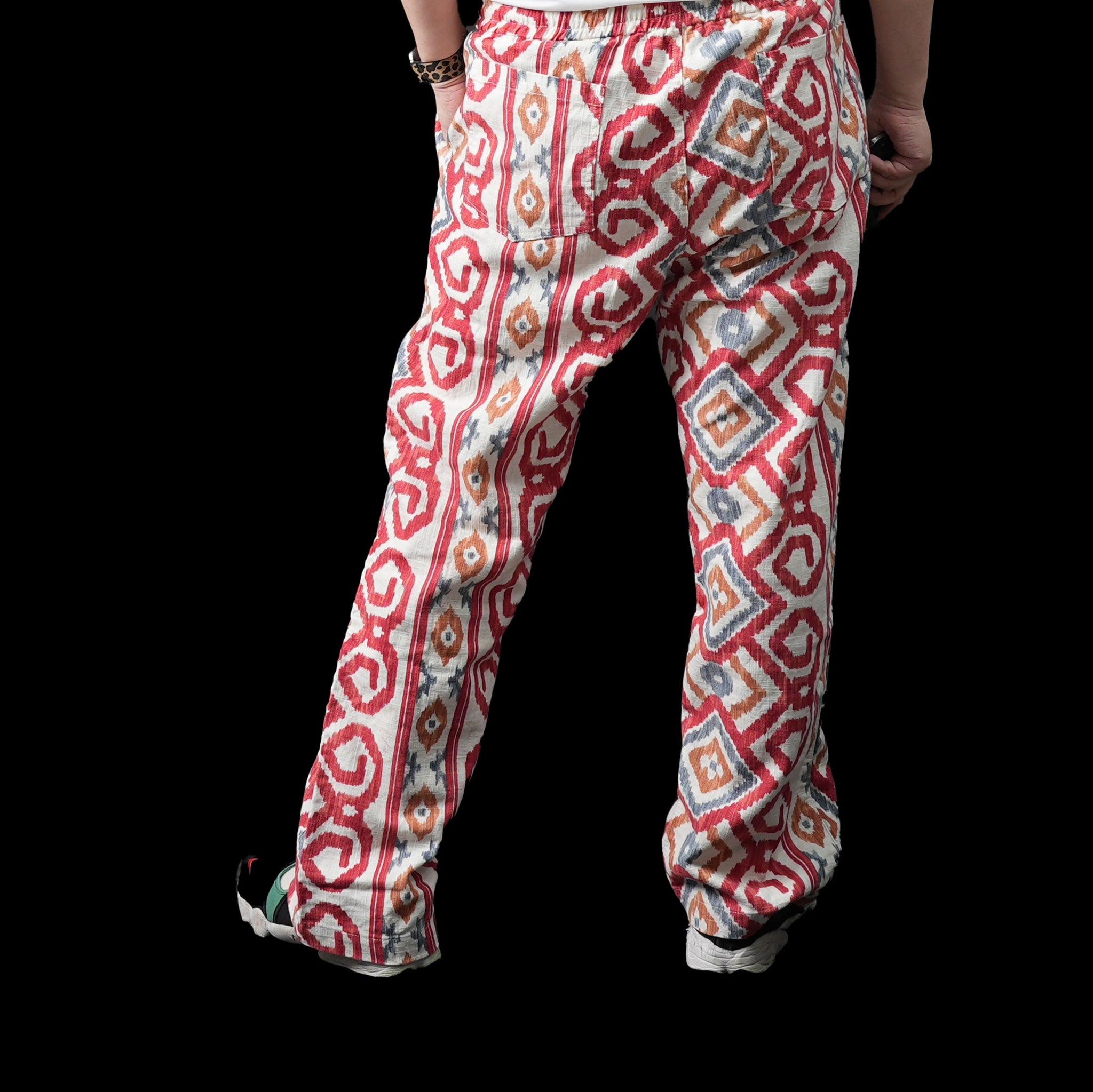 dead2 | Deadstock fabric setup Pants – Red Size:L | NASNGWAM