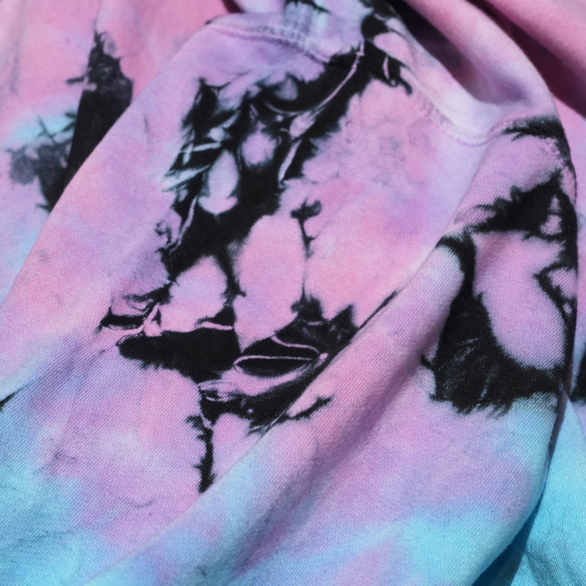 Hoodie – Cotton Candy Tie-Dye | MONITALY