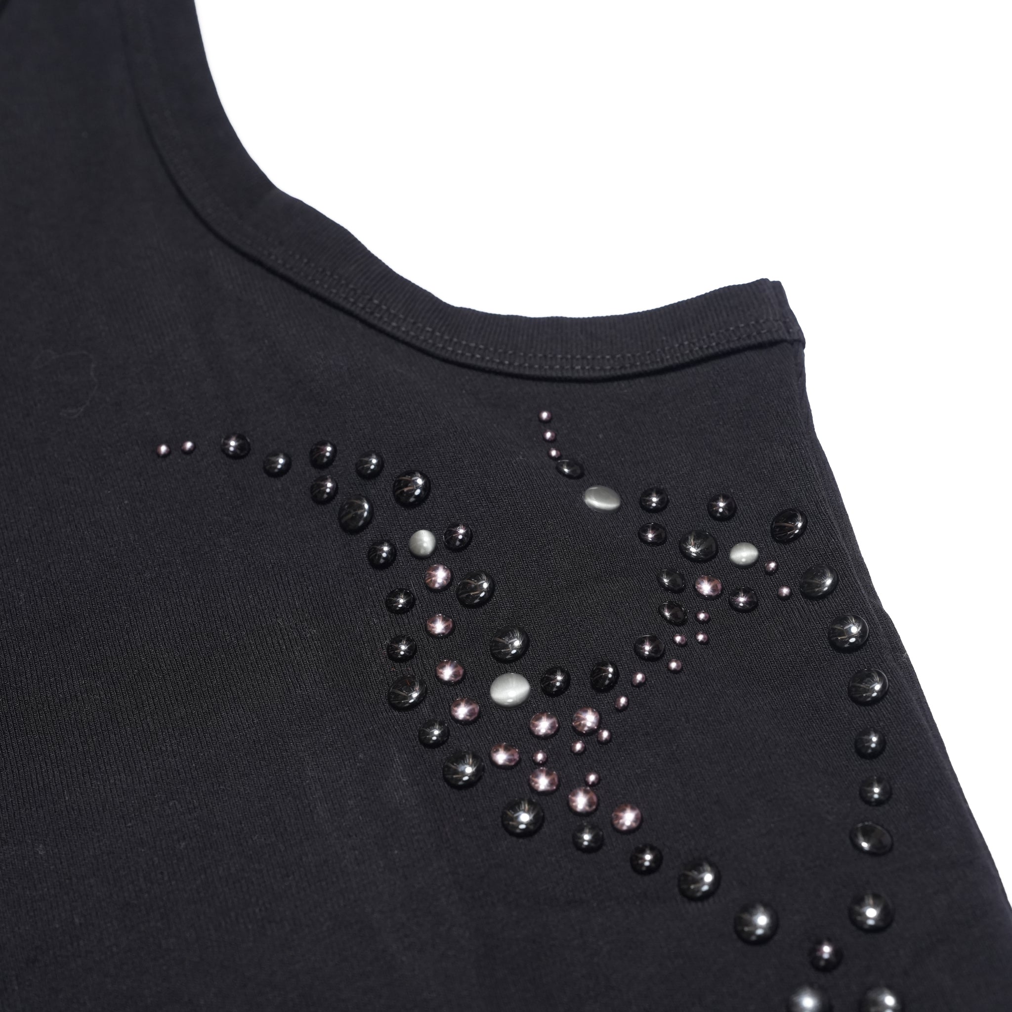 BL(A)CK FLAME STUDDED TANK – Black | (A)CRYPSIS®