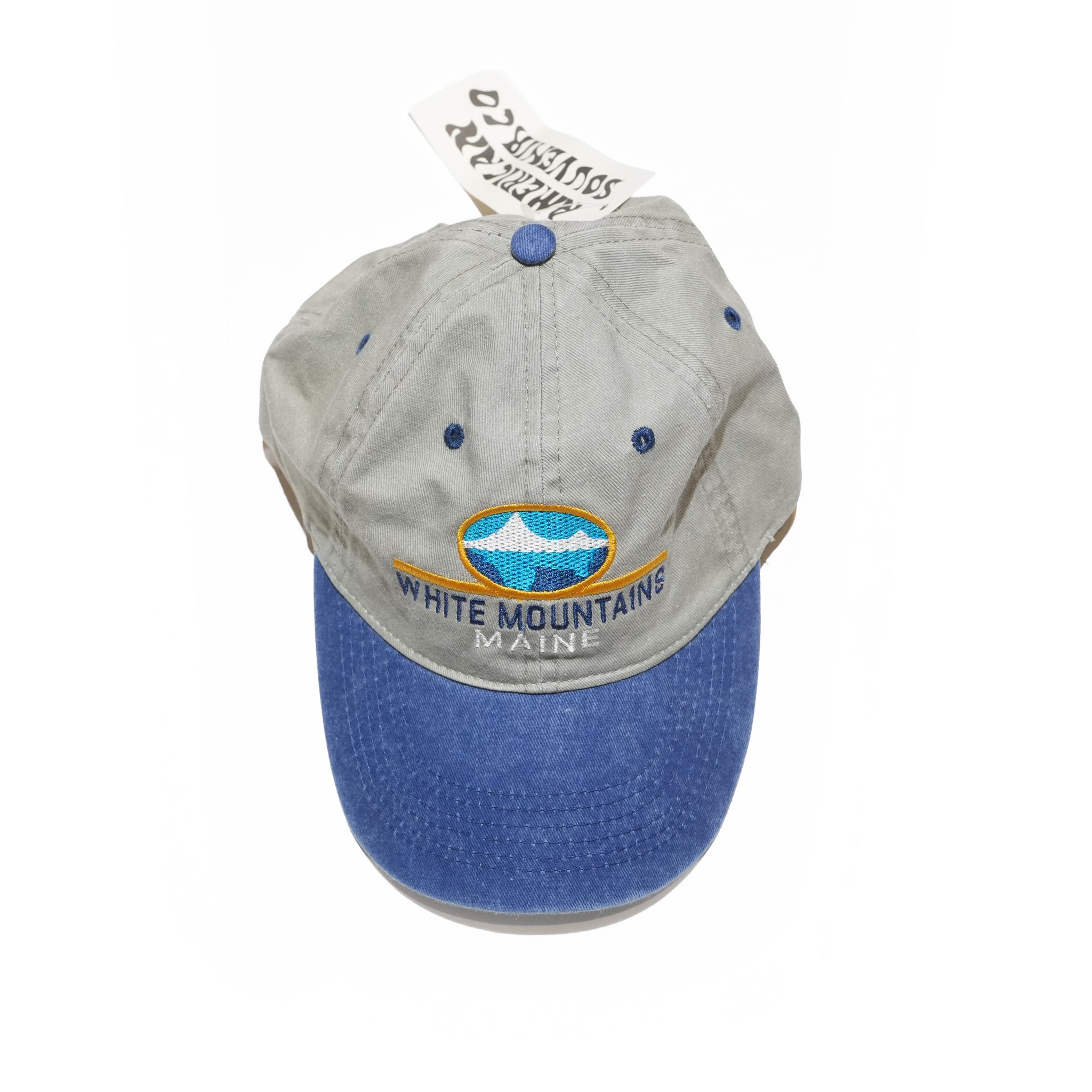 Baseball Cap from White Mountains – Sand X Navy | AMERICAN LOCALS SOUVENIR