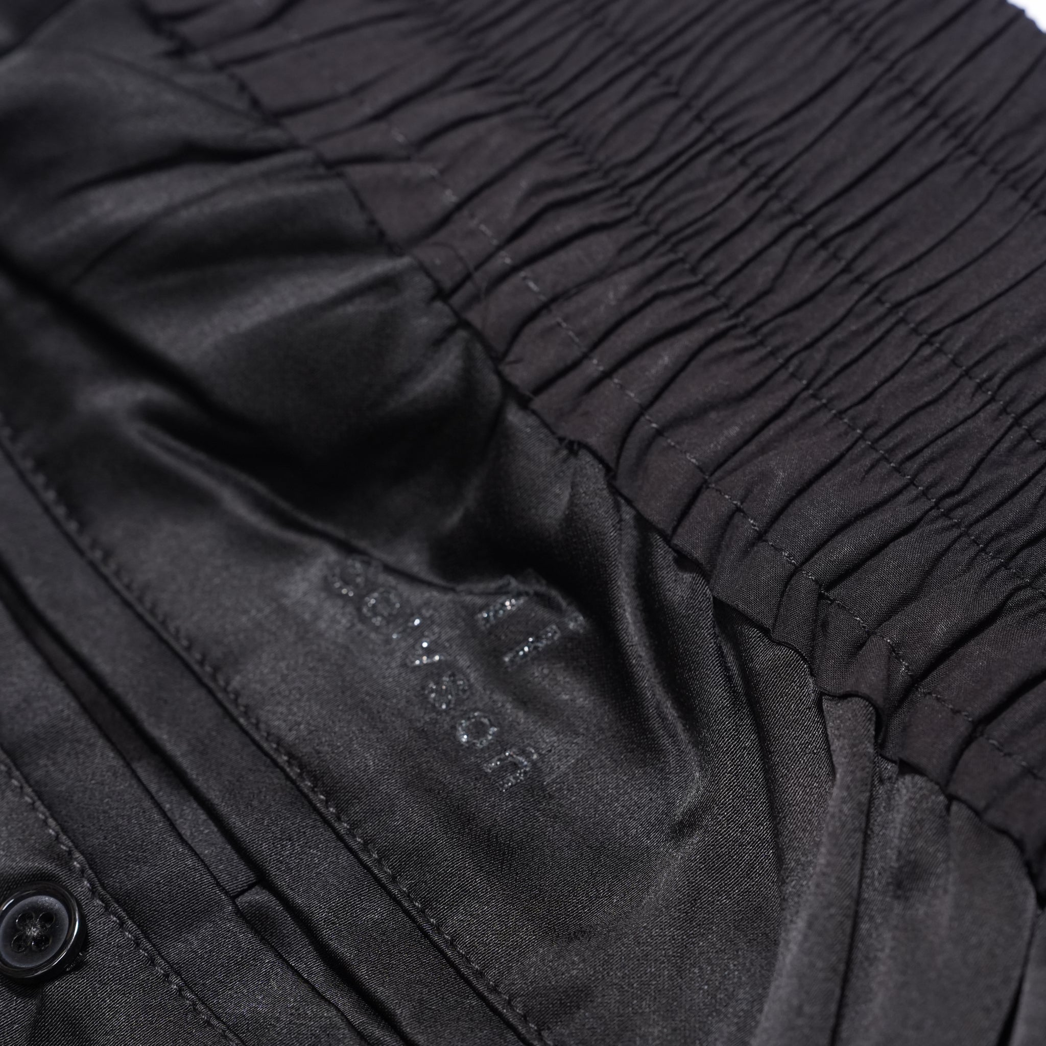 ñi Formal Ease Satin Trousers -BLACK | Seivsoñ × yoni