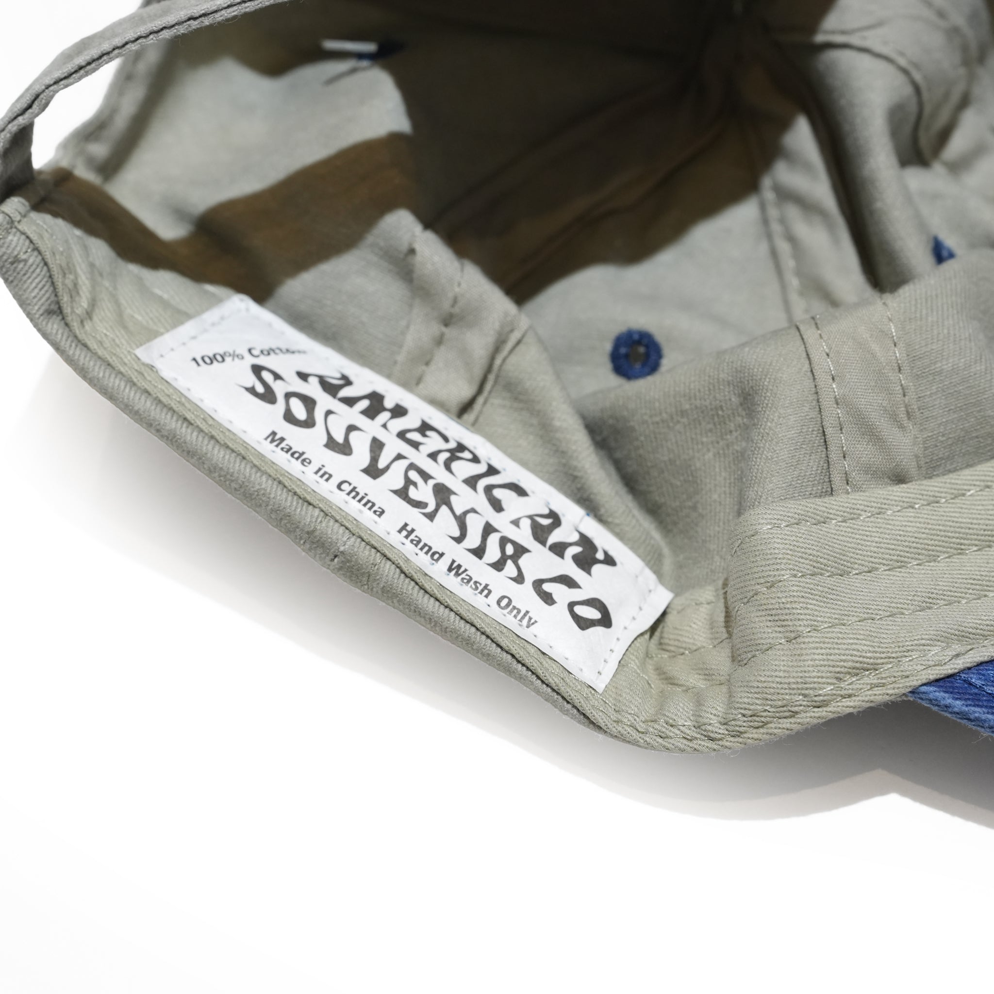 Baseball Cap from White Mountains – Sand X Navy | AMERICAN LOCALS SOUVENIR