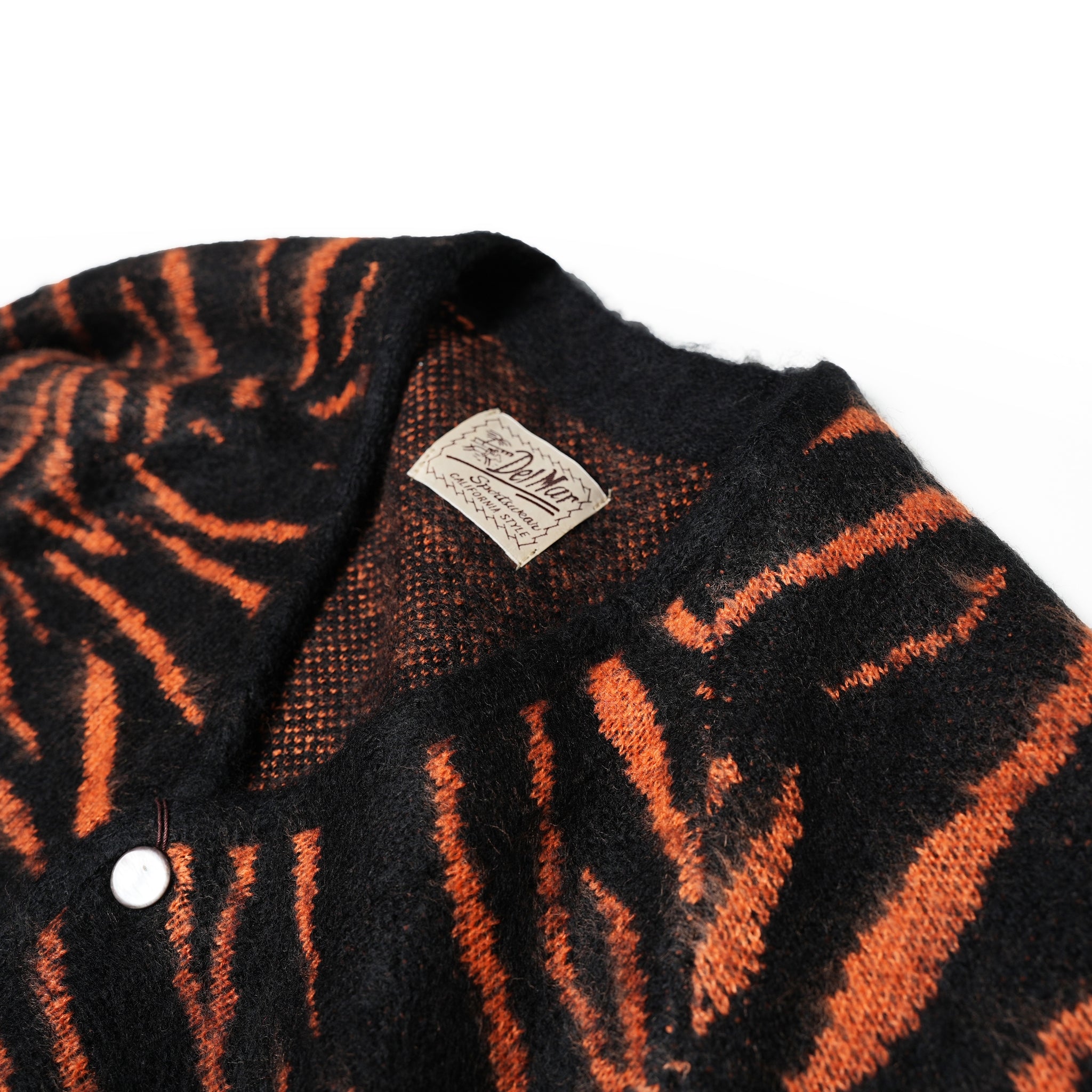 No:dm23f009b | Name:animal cardigan | Color:Tiger【DELMAR SPORTSWEAR】