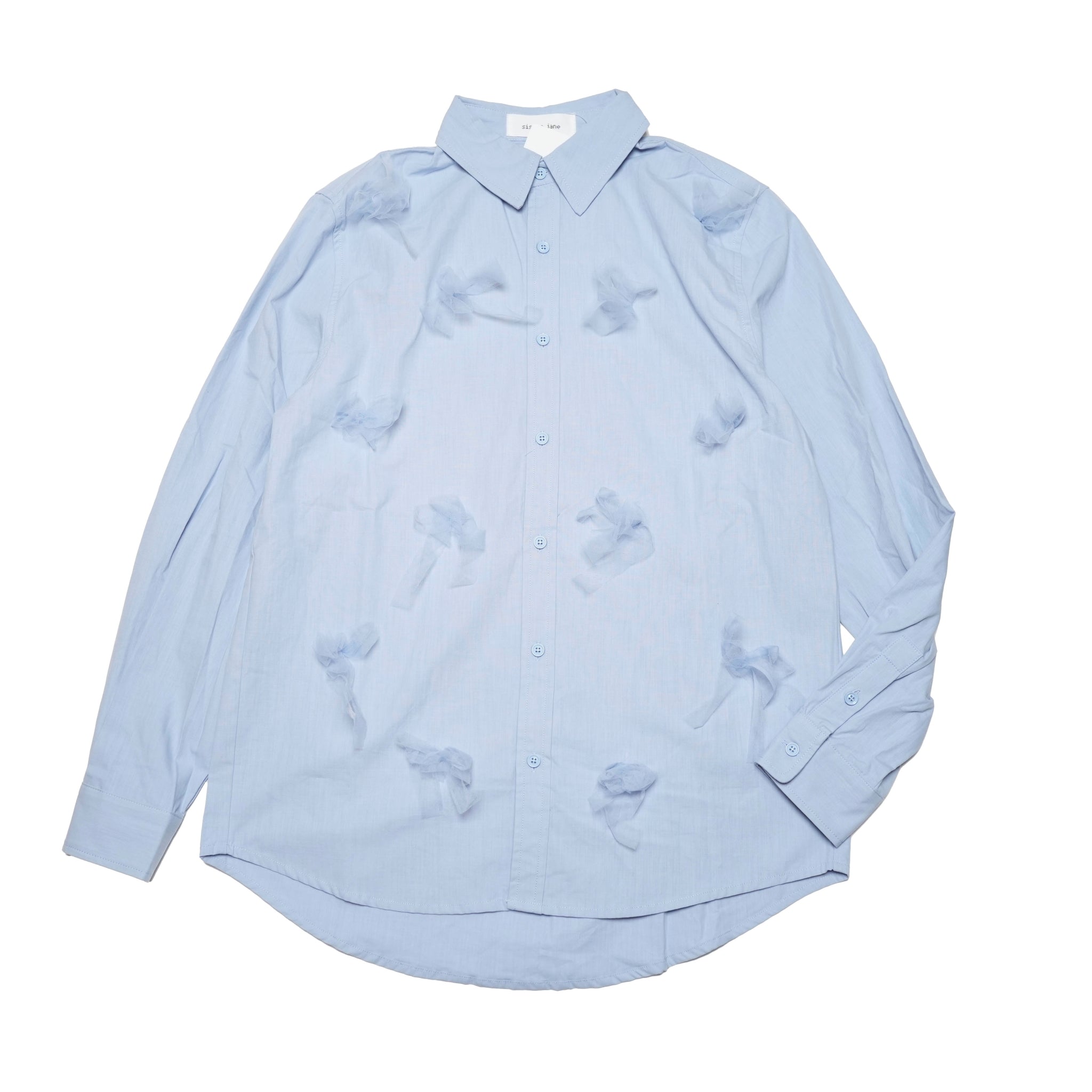 29SM05BLM092BLE | Penny Tulle Bow Shirt | 【SISTER JANE_シスタージェーン】【MEN'S】