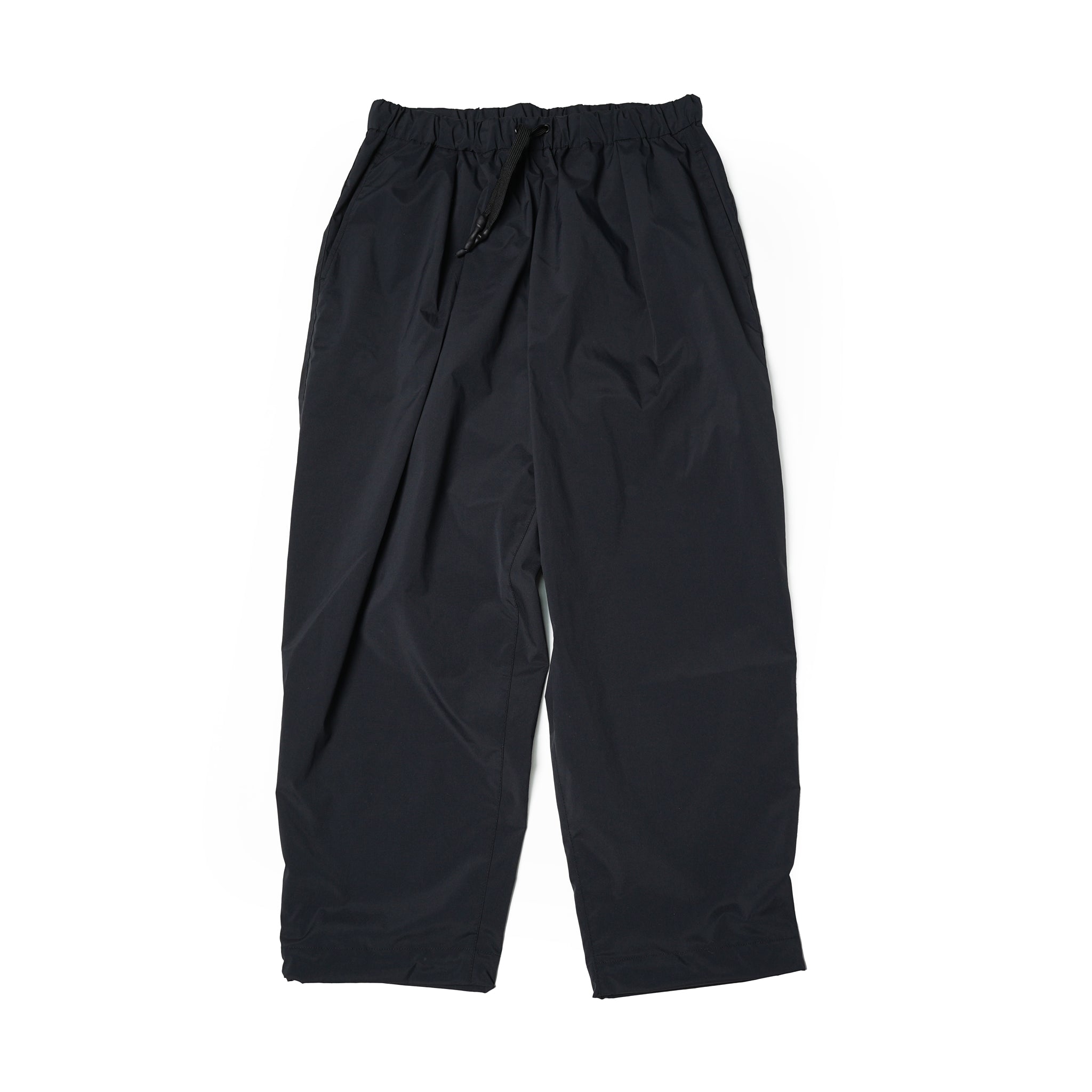 No:UN-014_AW23 | Name:WATER REPELLENT TAPERED STRETCH TRACK PANTS | Color:Black【UNTRACE_アントレース】