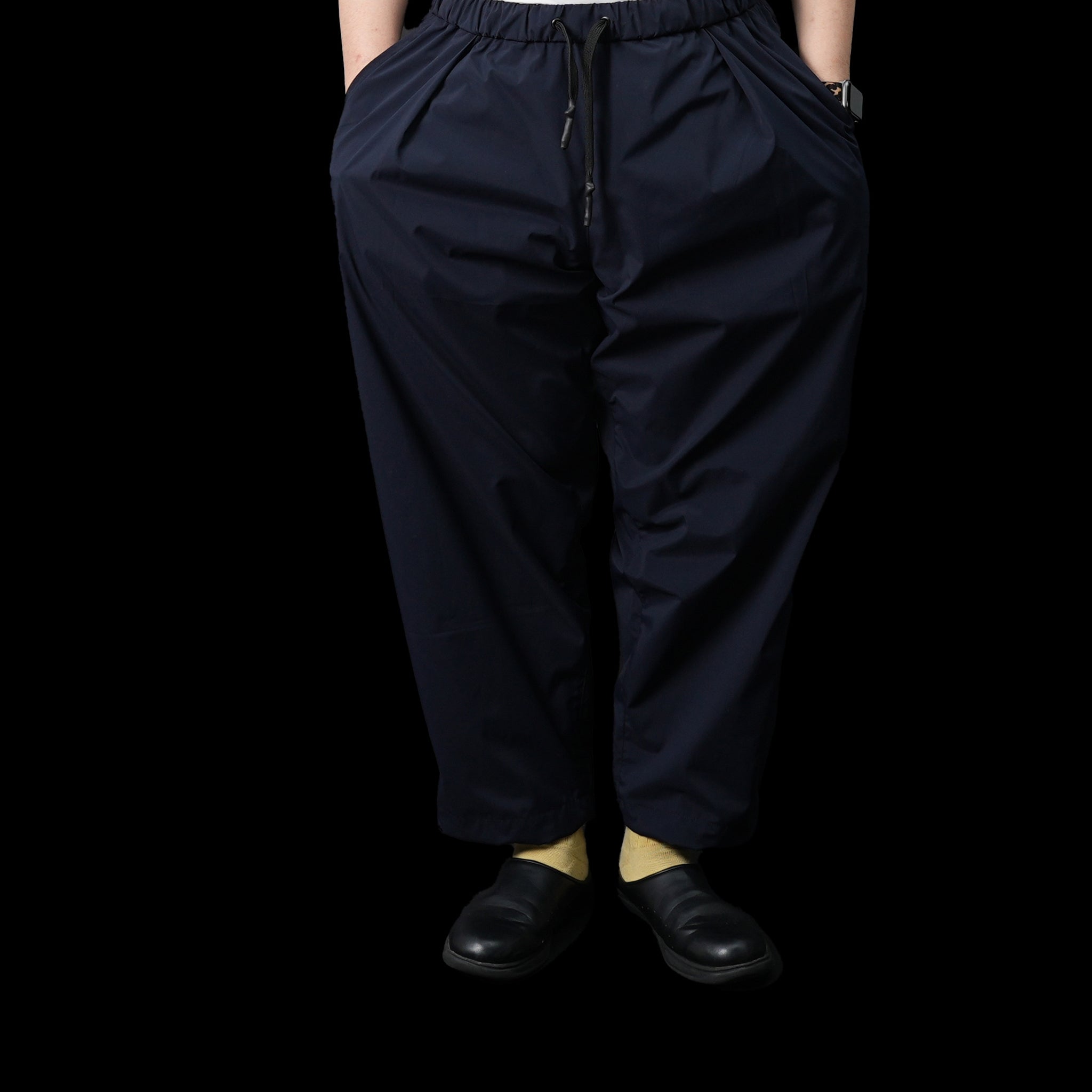 yuan water repellent pants ネイビー ユアン-