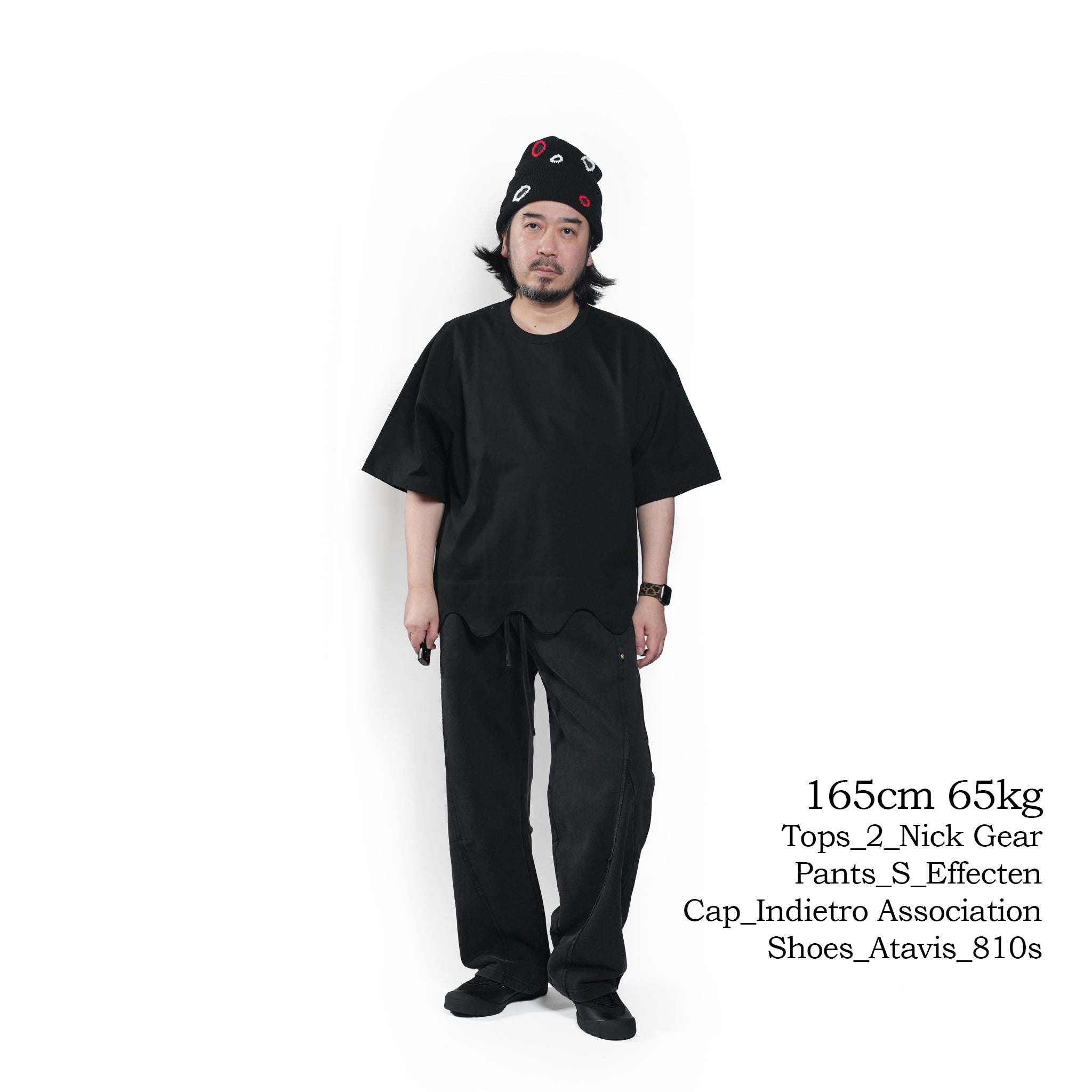 Wide easy sweat pants – Black | EFFECTEN