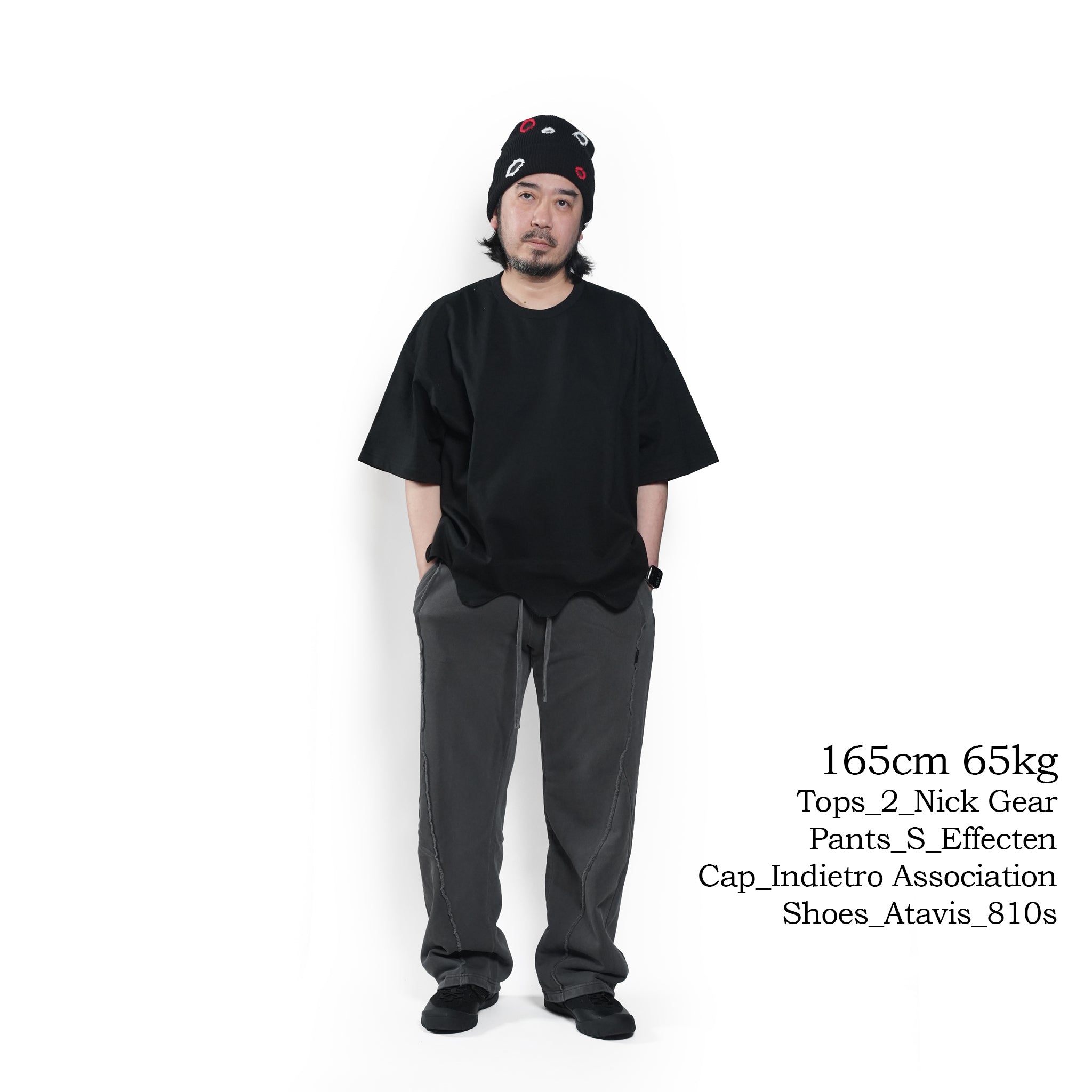 Wide easy sweat pants – Charcoal | EFFECTEN