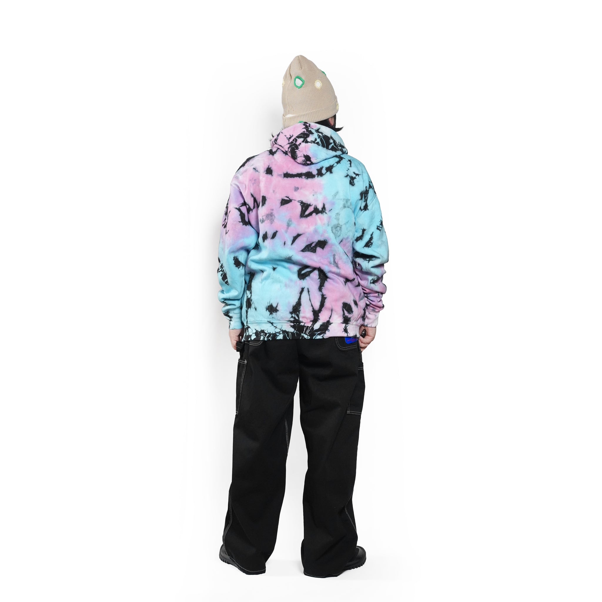 Hoodie – Cotton Candy Tie-Dye | MONITALY