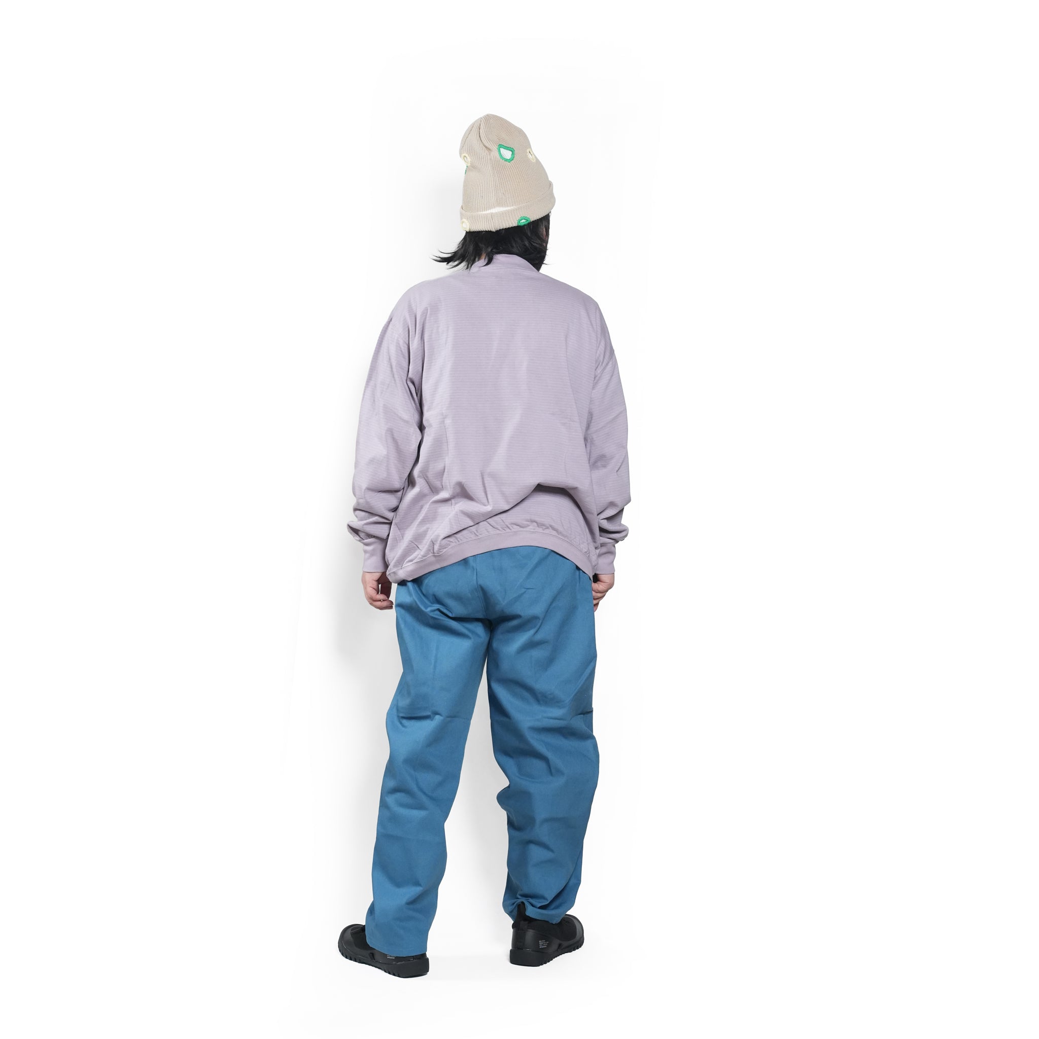№122 [ぼやぁ〜としたボーダーL/S ] – ラベンダー | RELAX FIT