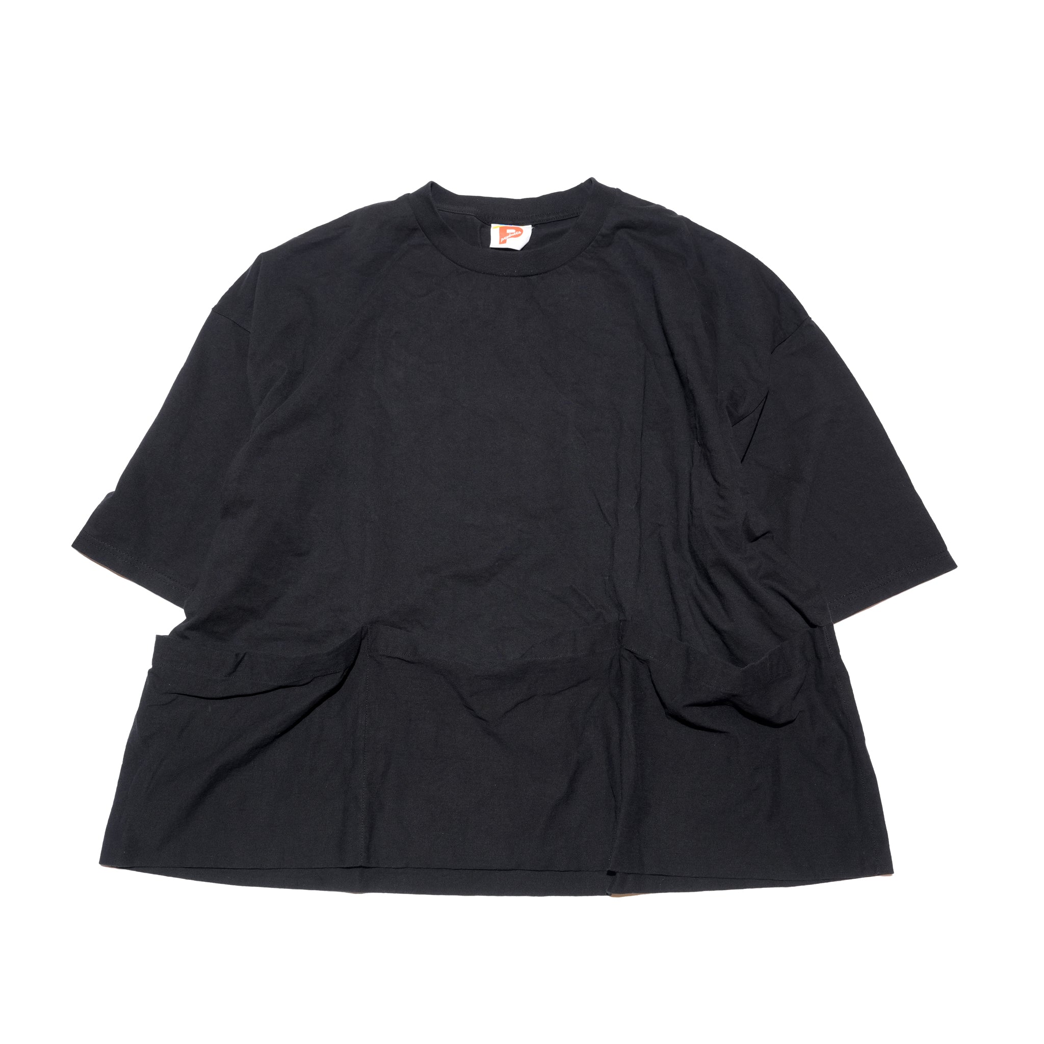 BIG P. SUPER SIZE APLON TEE #26SS-13  | Color:Black 【Big P Products】