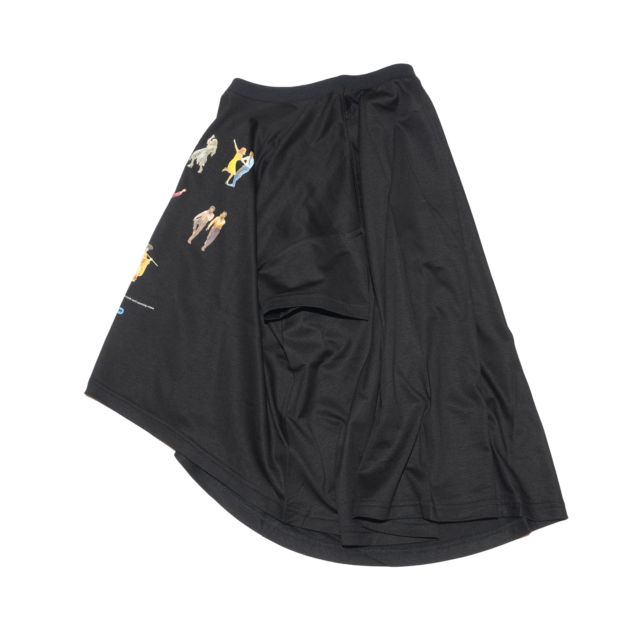 OMNIDANCE Flare T-Shirt– Black | BEDSIDEDRAMA