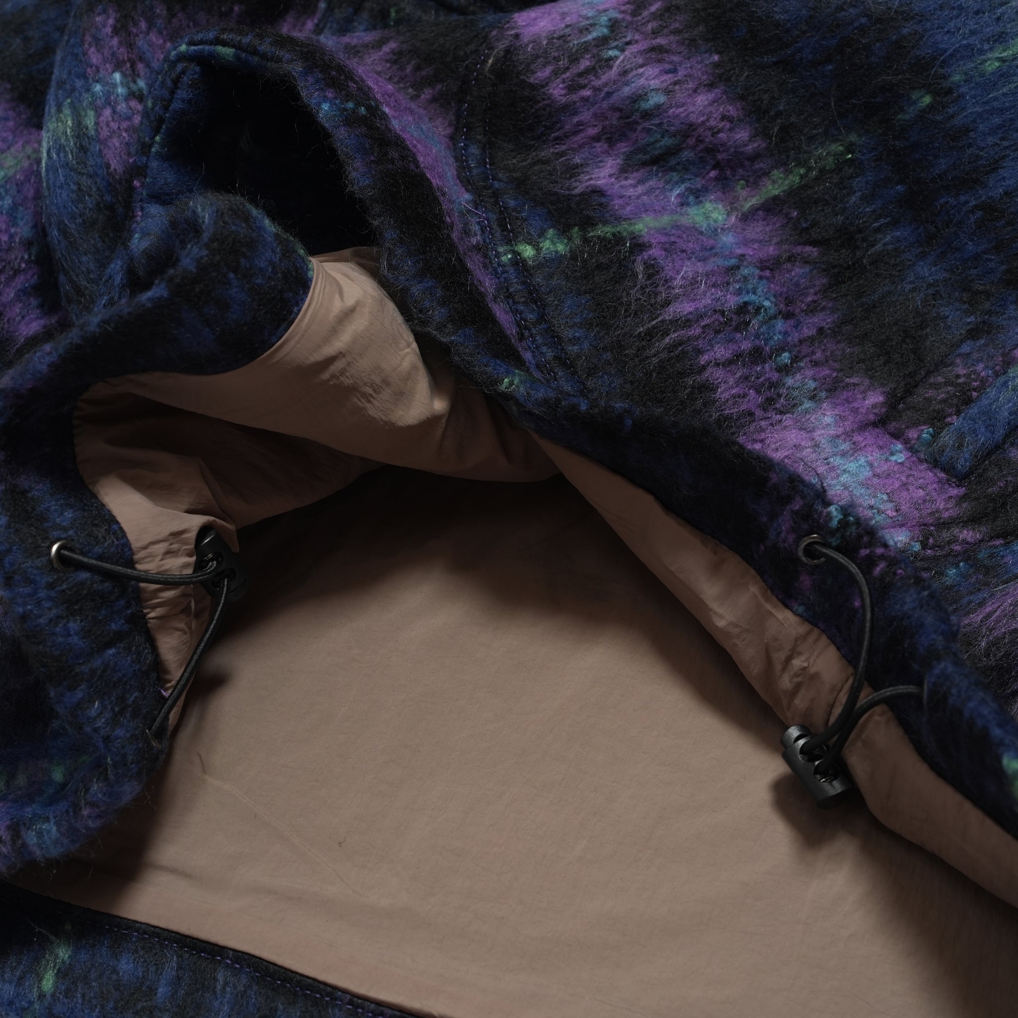 WOOLY JKT– NAVY-PURPLE | QUOLT