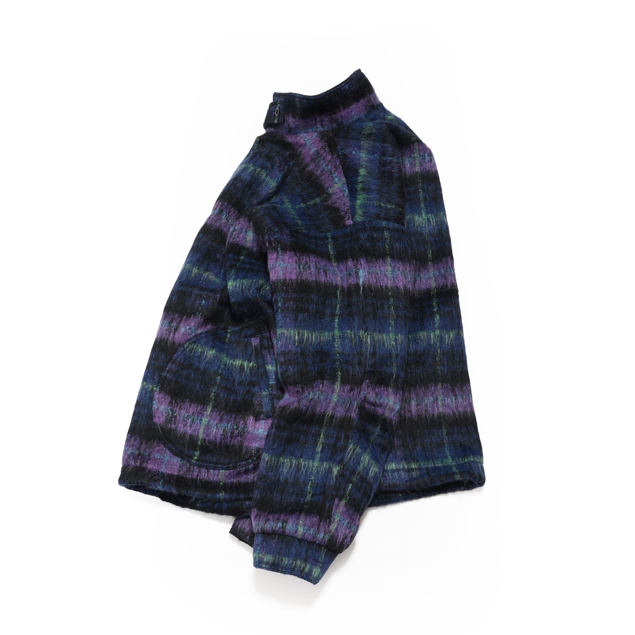 WOOLY JKT– NAVY-PURPLE | QUOLT
