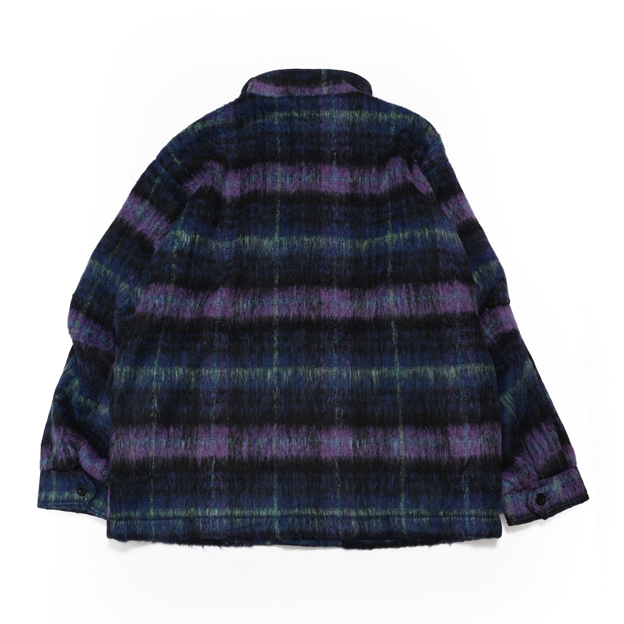 WOOLY JKT– NAVY-PURPLE | QUOLT