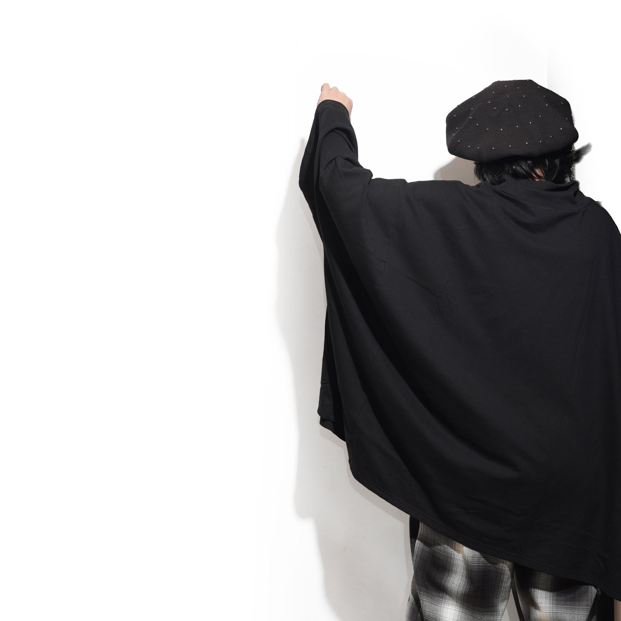 BIG P. SUPER SIZE PONCHO TEE #26SS-Po – Black  | Big P Products
