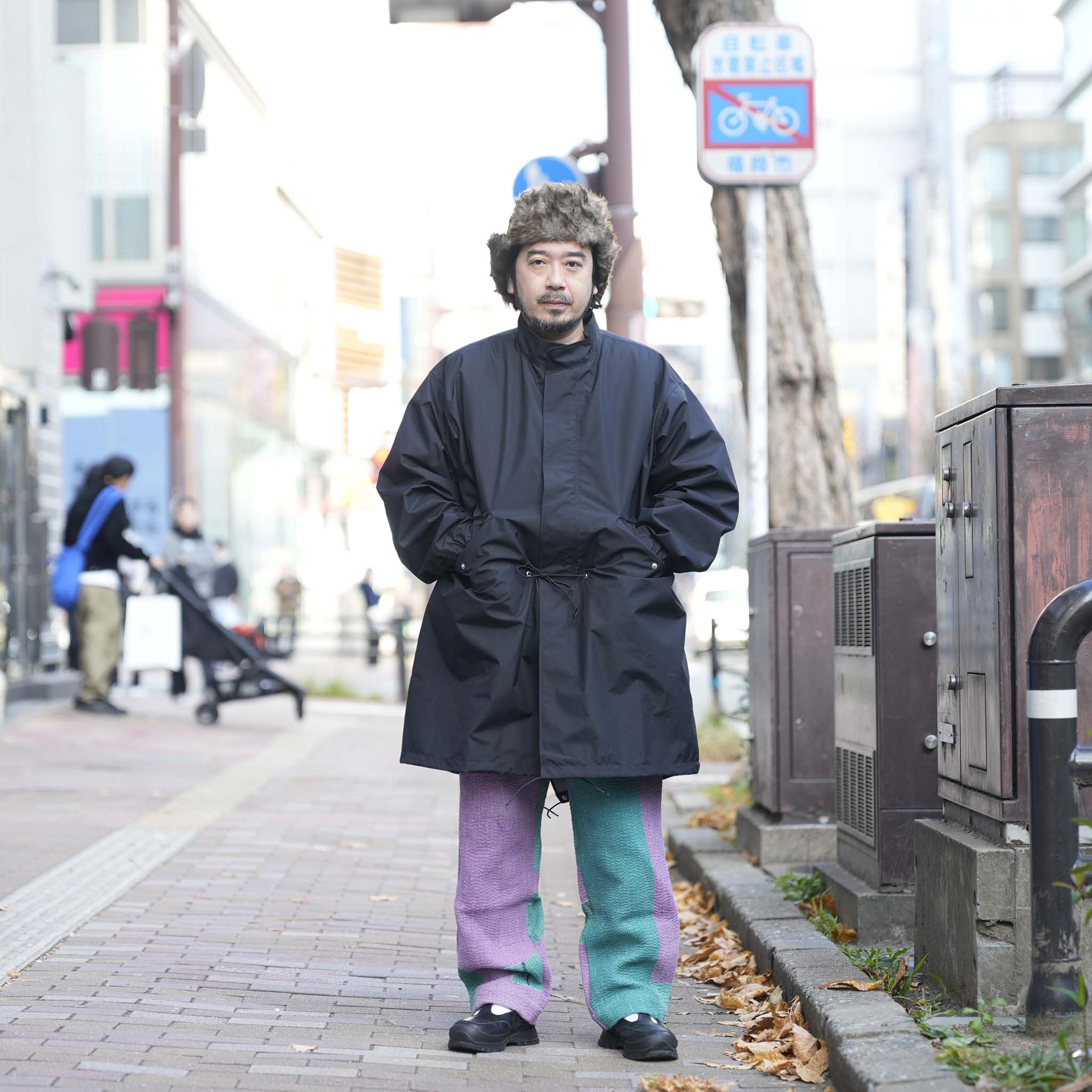 No:PH25FW-004 | Name:P.H.M. Mods Coat | Color:Black | Size:M/L【POWDERHORN MOUNTAINEERING_パウダーホーンマウンテニアリング】