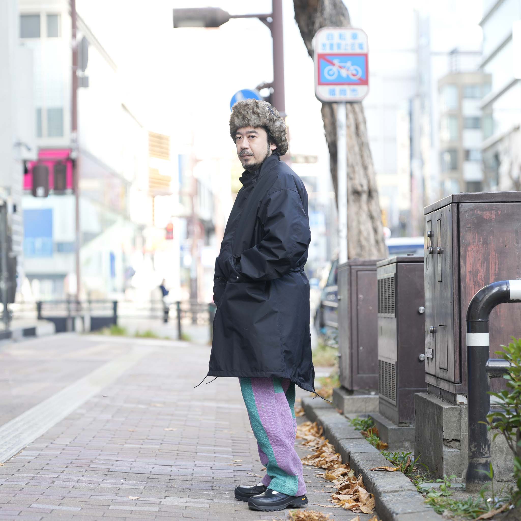 No:PH25FW-004 | Name:P.H.M. Mods Coat | Color:Black | Size:M/L【POWDERHORN MOUNTAINEERING_パウダーホーンマウンテニアリング】